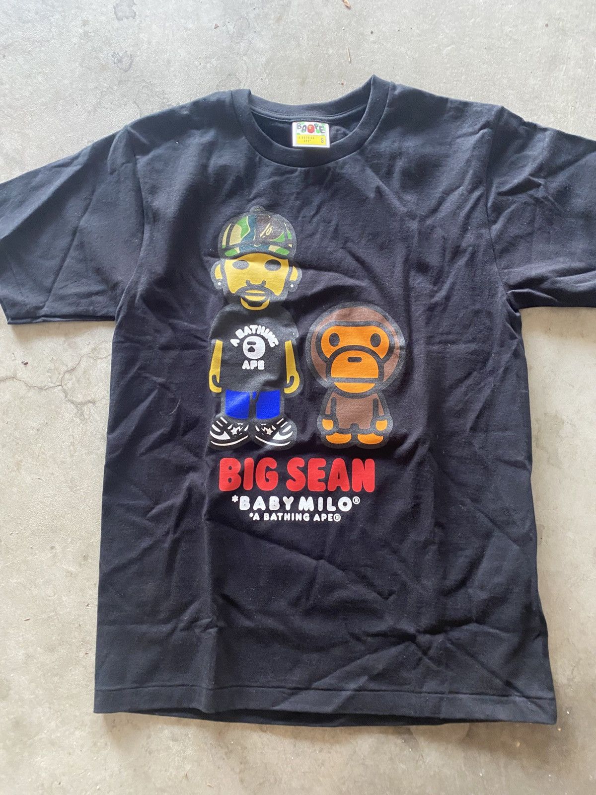 Bape × Big Sean Bape Big Sean Baby Milo Tee Size US S / EU 44-46 / 1 - 1 Thumbnail