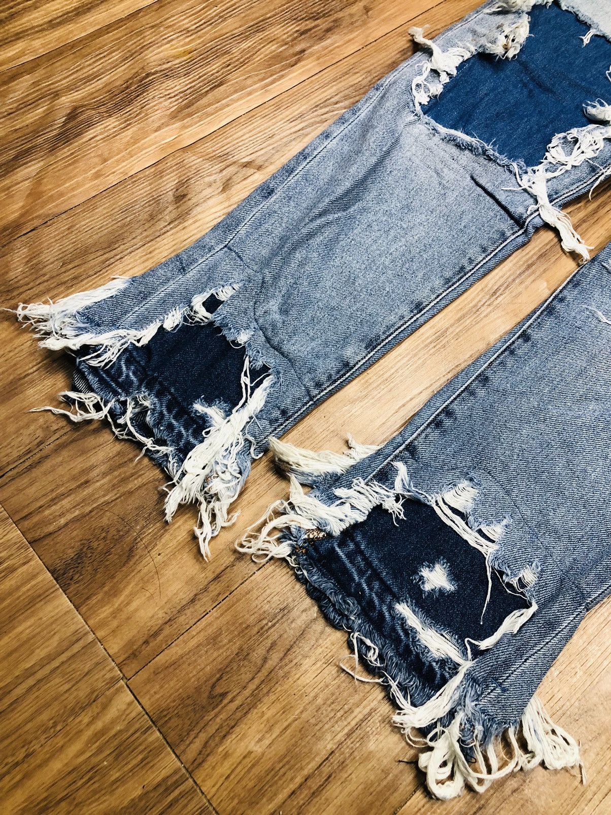 American Eagle Outfitters American Eagle Patch Design Jeans (35) Size US 30 / EU 46 - 11 Thumbnail