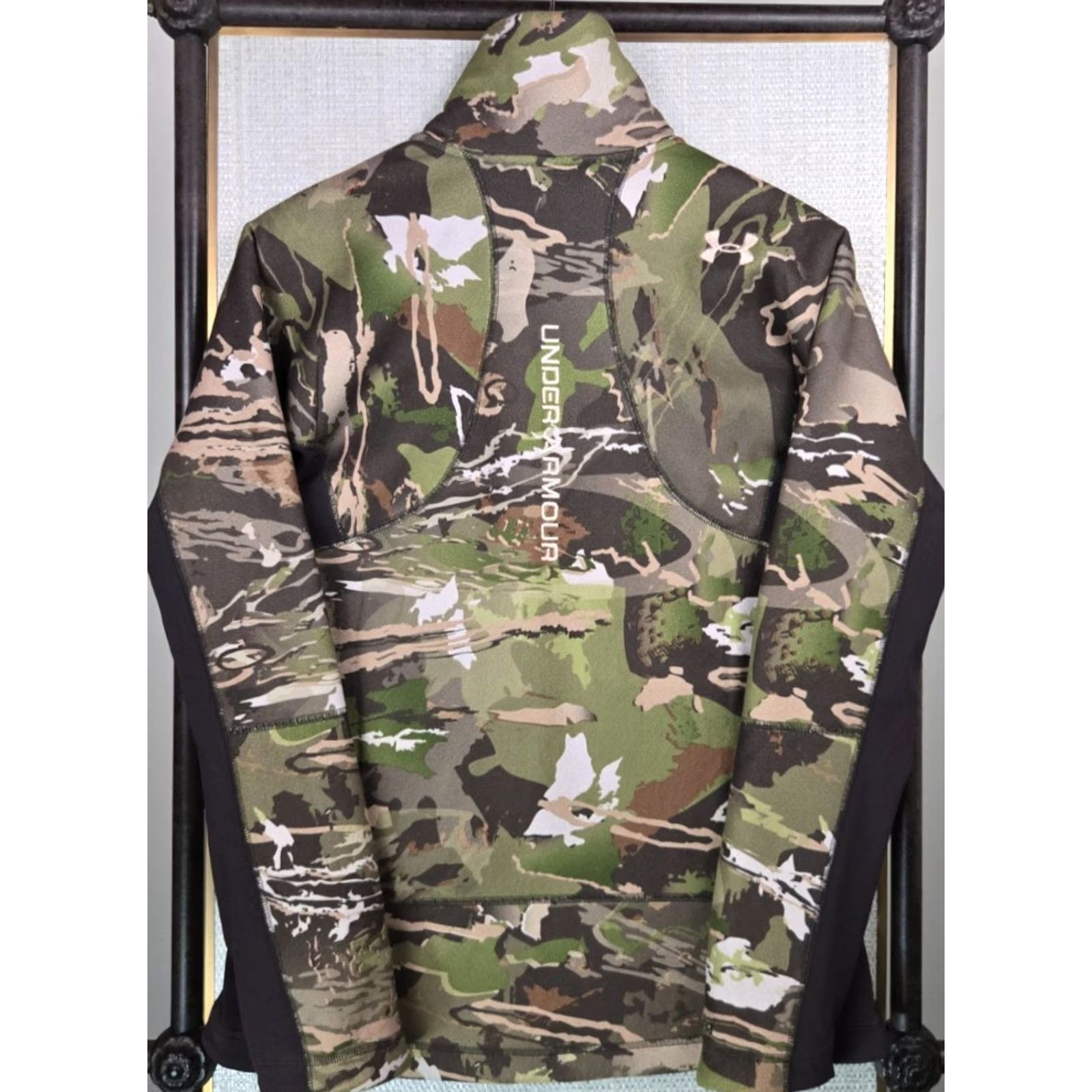 Under Armour Under Armour Womens Ridge Reaper Sherpa Fleece Lined Camouflage Jacket Medium Green Utility Zip Pockets Full Zip Size M / US 6-8 / IT 42-44 - 6 Thumbnail