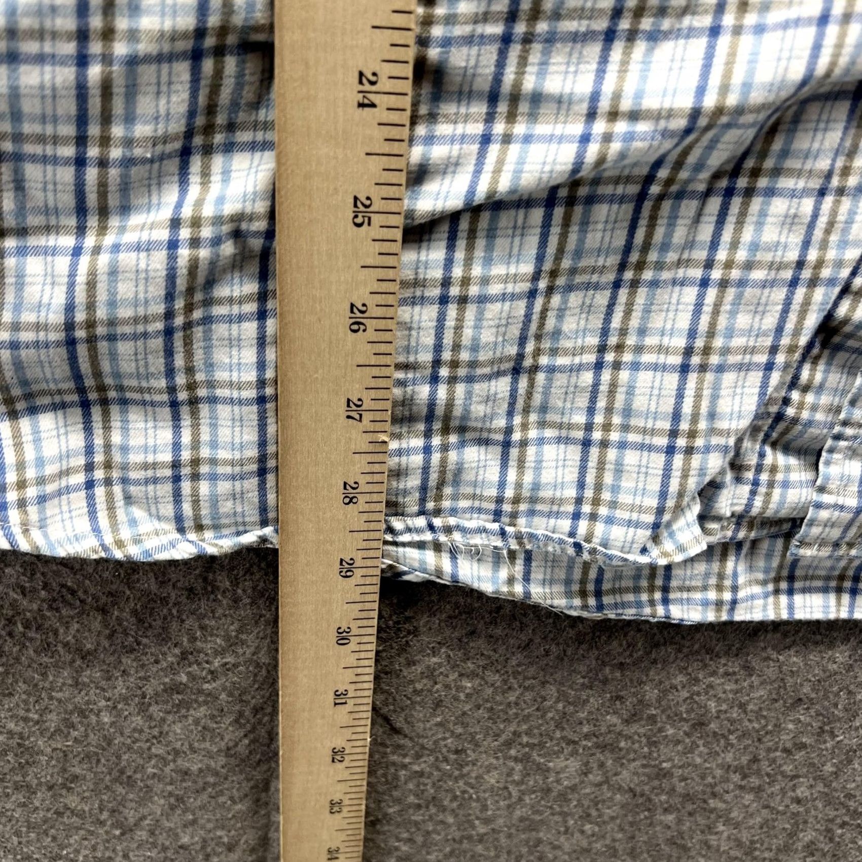 Eddie Bauer VINTAGE Eddie Bauer Shirt Men Large White Grey Button Down Relaxed Plaid Glen Check Shirt Ladies? Size US L / EU 52-54 / 3 - 4 Thumbnail