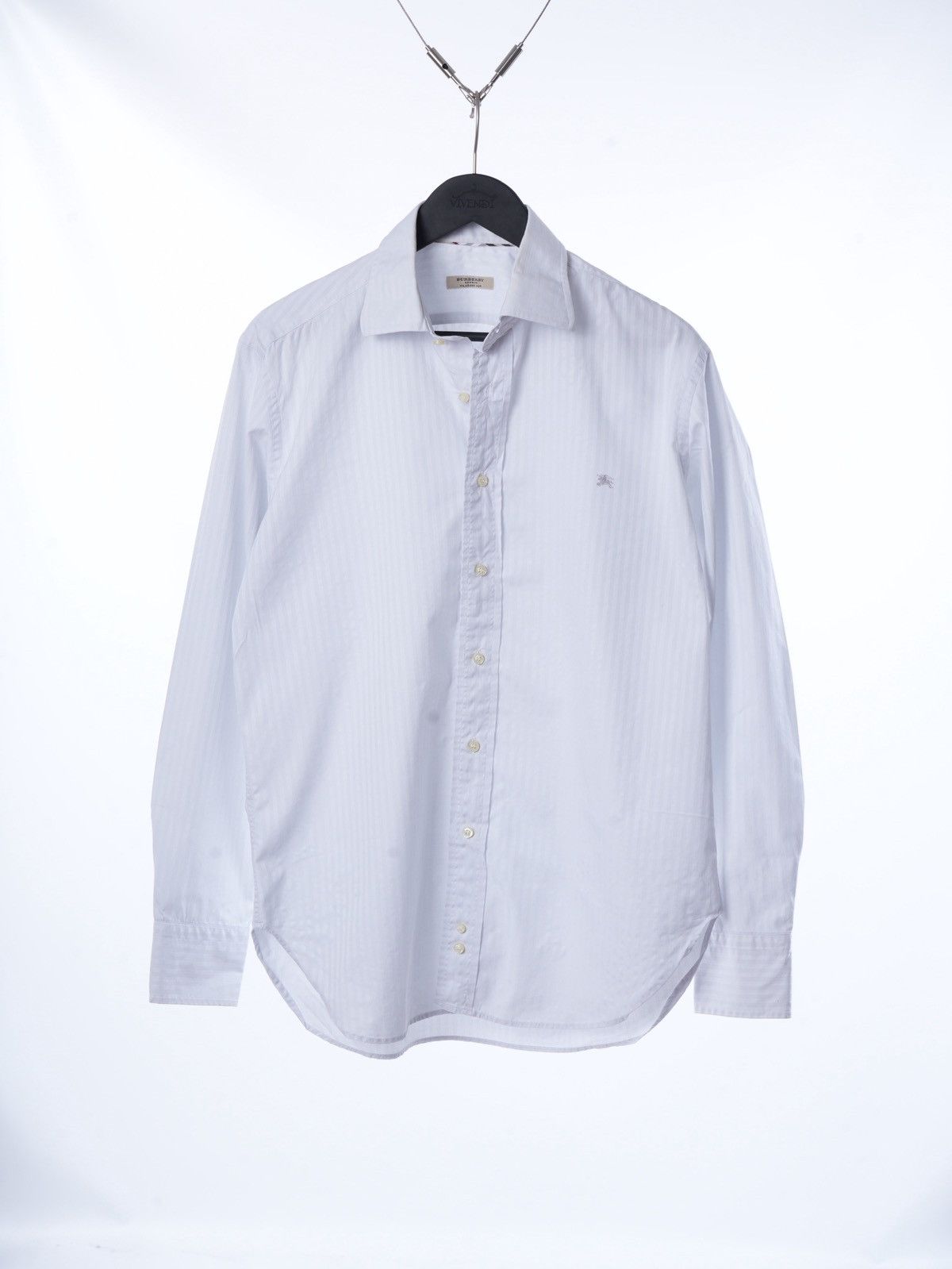 Burberry Burberry London Shirt Button Up Long Sleeve Size US L / EU 52-54 / 3 - 1 Thumbnail