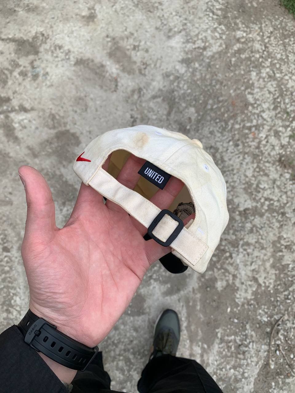 Nike × Vintage VERY RARE NIKE FC MANCHESTER UNITED CAP BLOKECORE 90s RETRO Size ONE SIZE - 5 Thumbnail