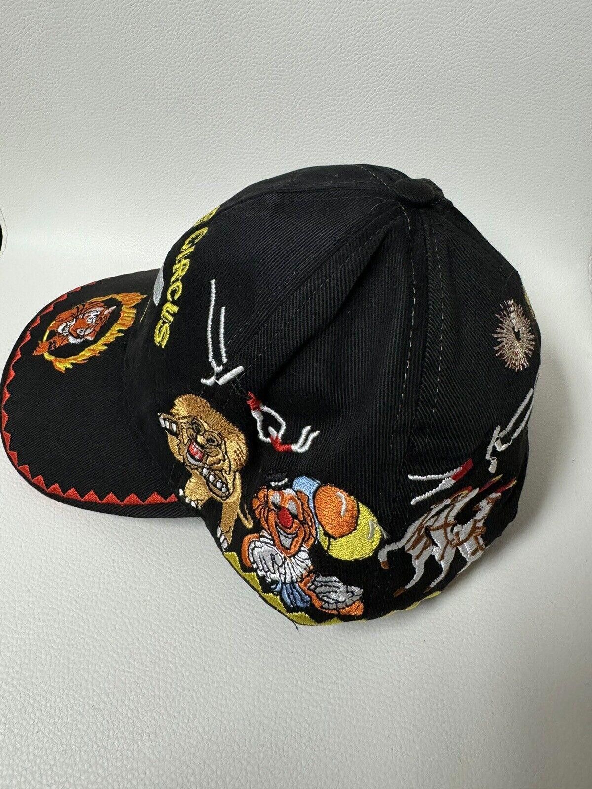 Designer Ararat Shrine Circus Hat Embroidered Tiger Elephant HorseCap Size ONE SIZE - 6 Thumbnail