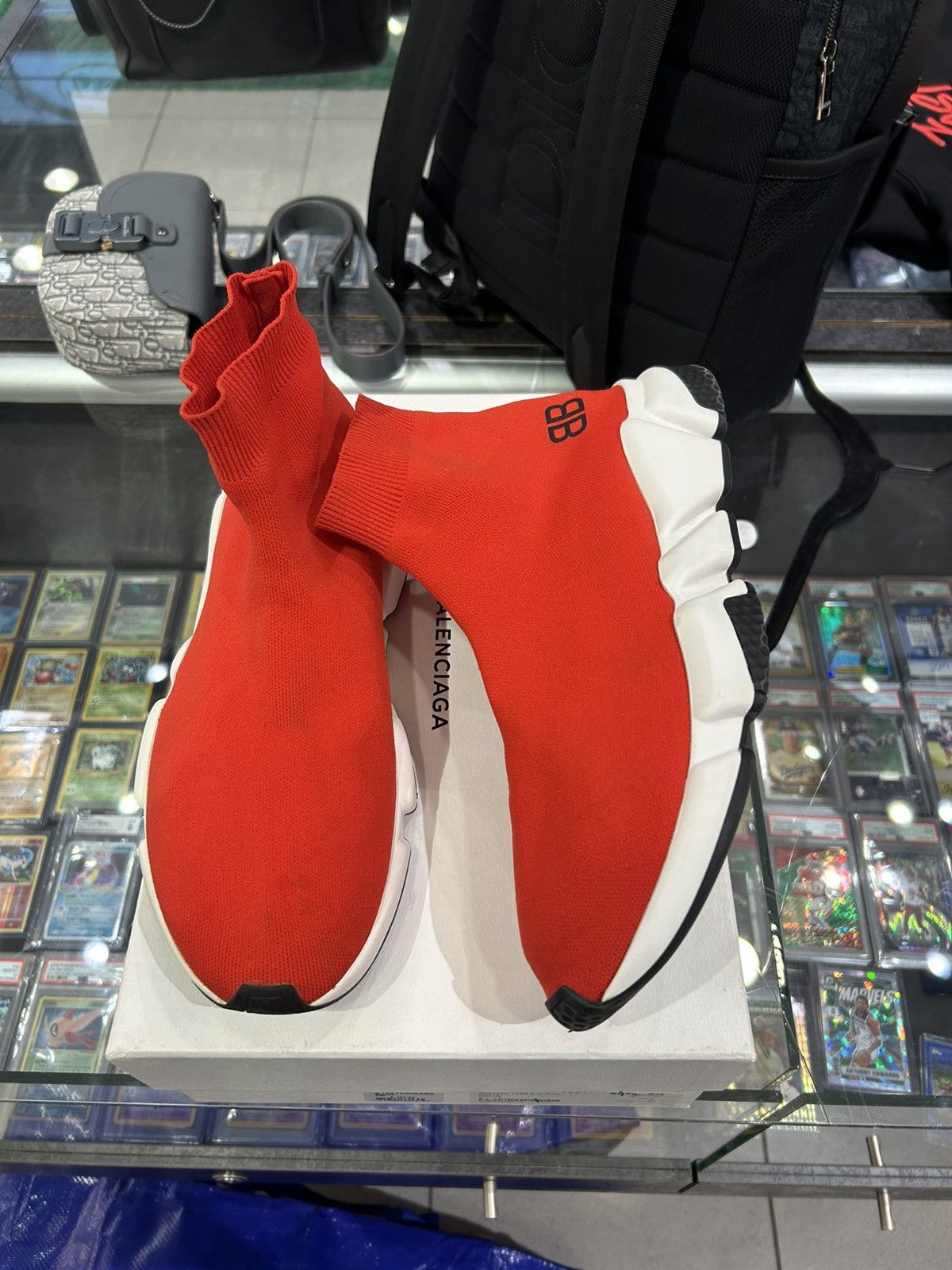 Balenciaga Balenciaga Speed Runner 2.0 Sneakers Red Size US 11 / EU 44 - 1 Thumbnail