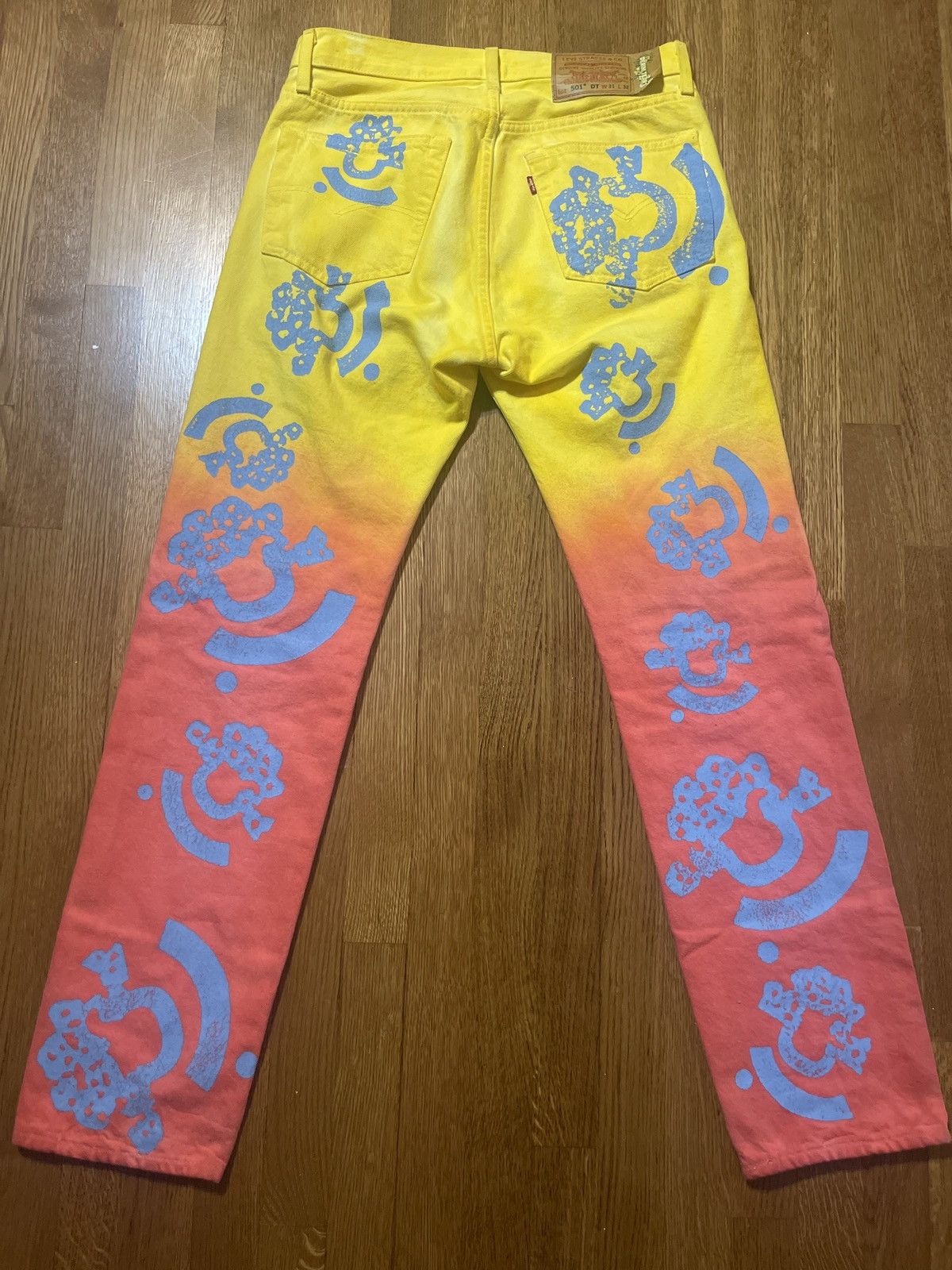 DENIM TEARS Denim Tears Bstroy Tears 501 Jean Size US 31 - 2 Thumbnail