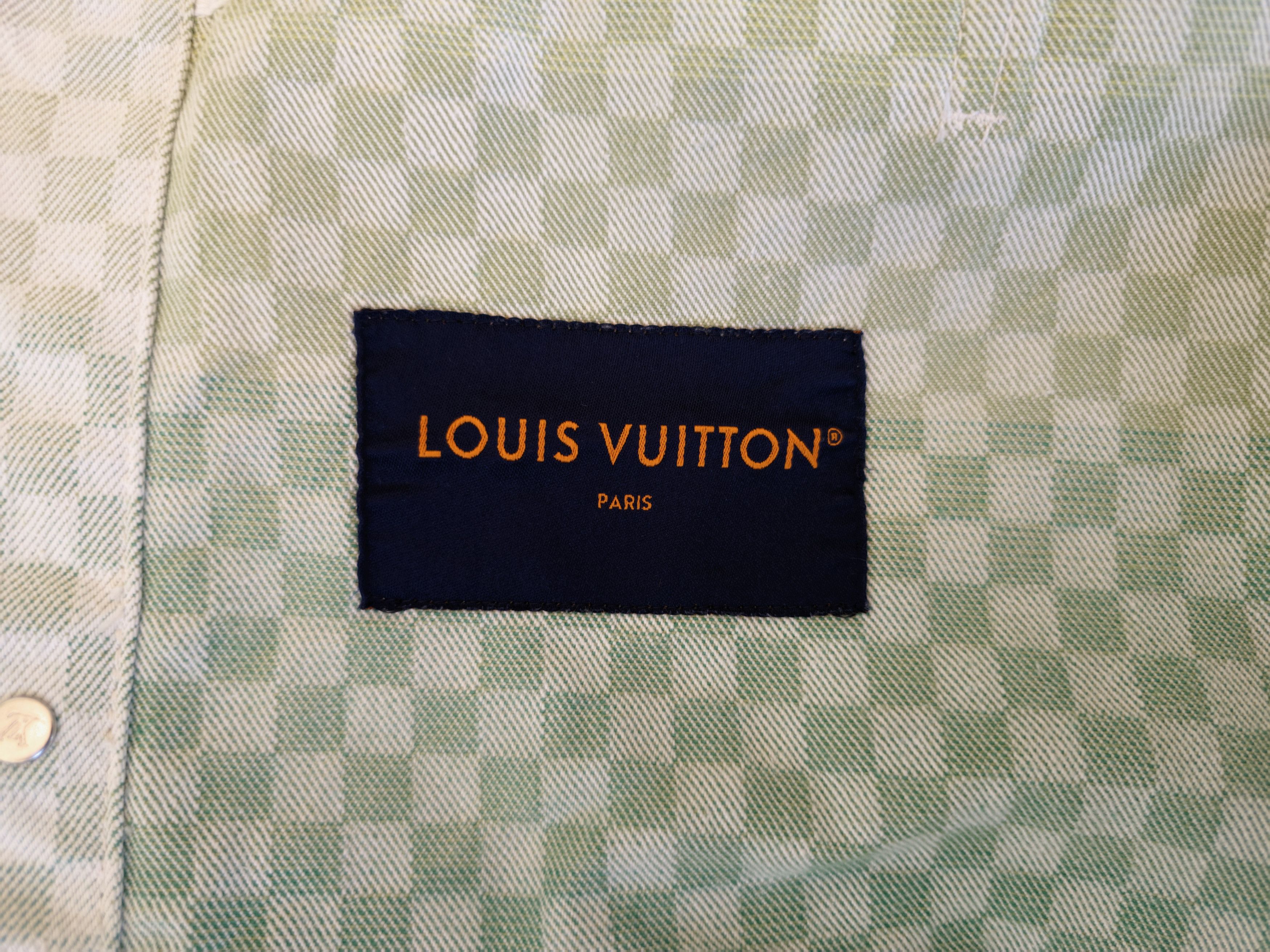 Louis Vuitton Louis Vuitton Damier Gradient Jacquard Denim Jacket Size US M / EU 48-50 / 2 - 7 Thumbnail