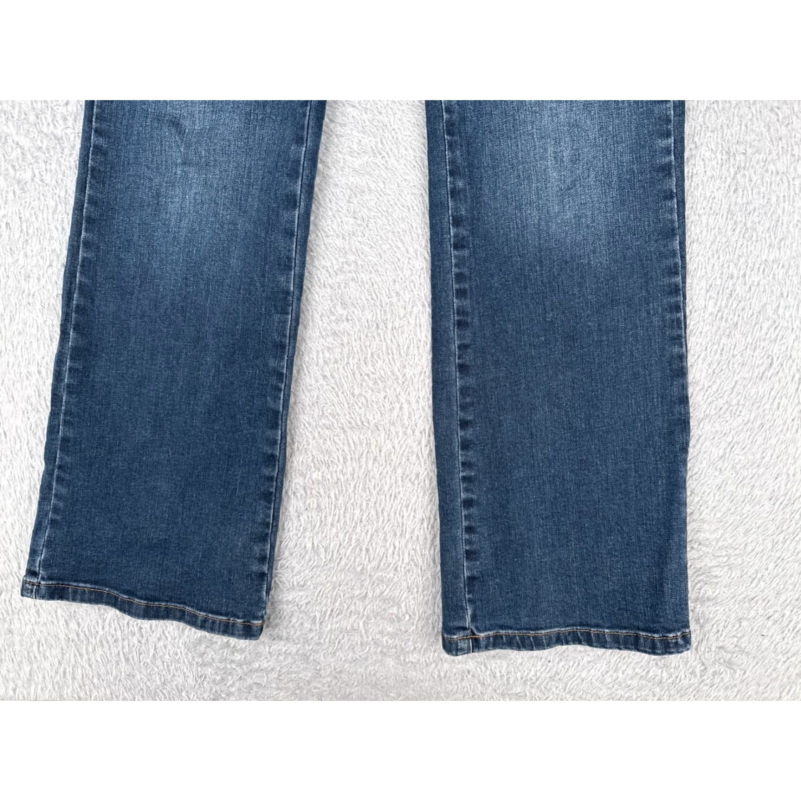 Vintage St. John's Bay Women's Bootcut Jeans 4P Blue Denim Dark Wash 29x29 Size 27" / US 4 / IT 40 - 2 Thumbnail