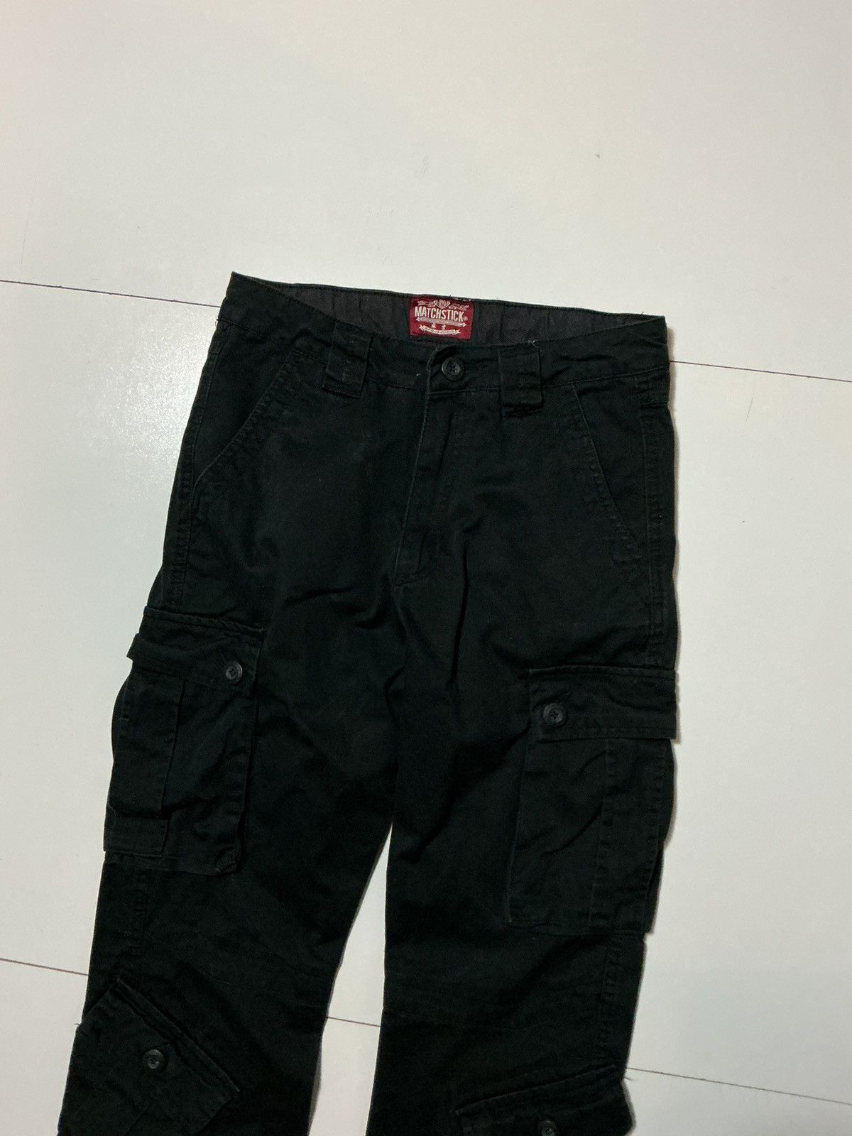 Other Matchstick Workwear 8 Pocket Cargo Utility Paratrooper Pants Size US 29 - 5 Thumbnail