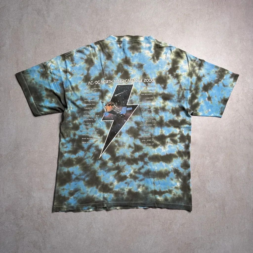 Other Vintage Tie Dye AC/DC T-Shirt - L Size US M / EU 48-50 / 2 - 1 Thumbnail