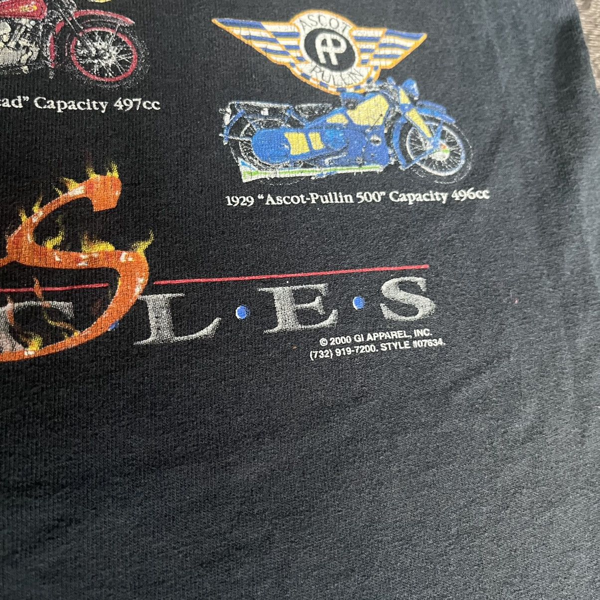Harley Davidson × Vintage Vintage 2000s Famous Motorcycles Graphic Logo Harley T Shirt Size US L / EU 52-54 / 3 - 7 Thumbnail