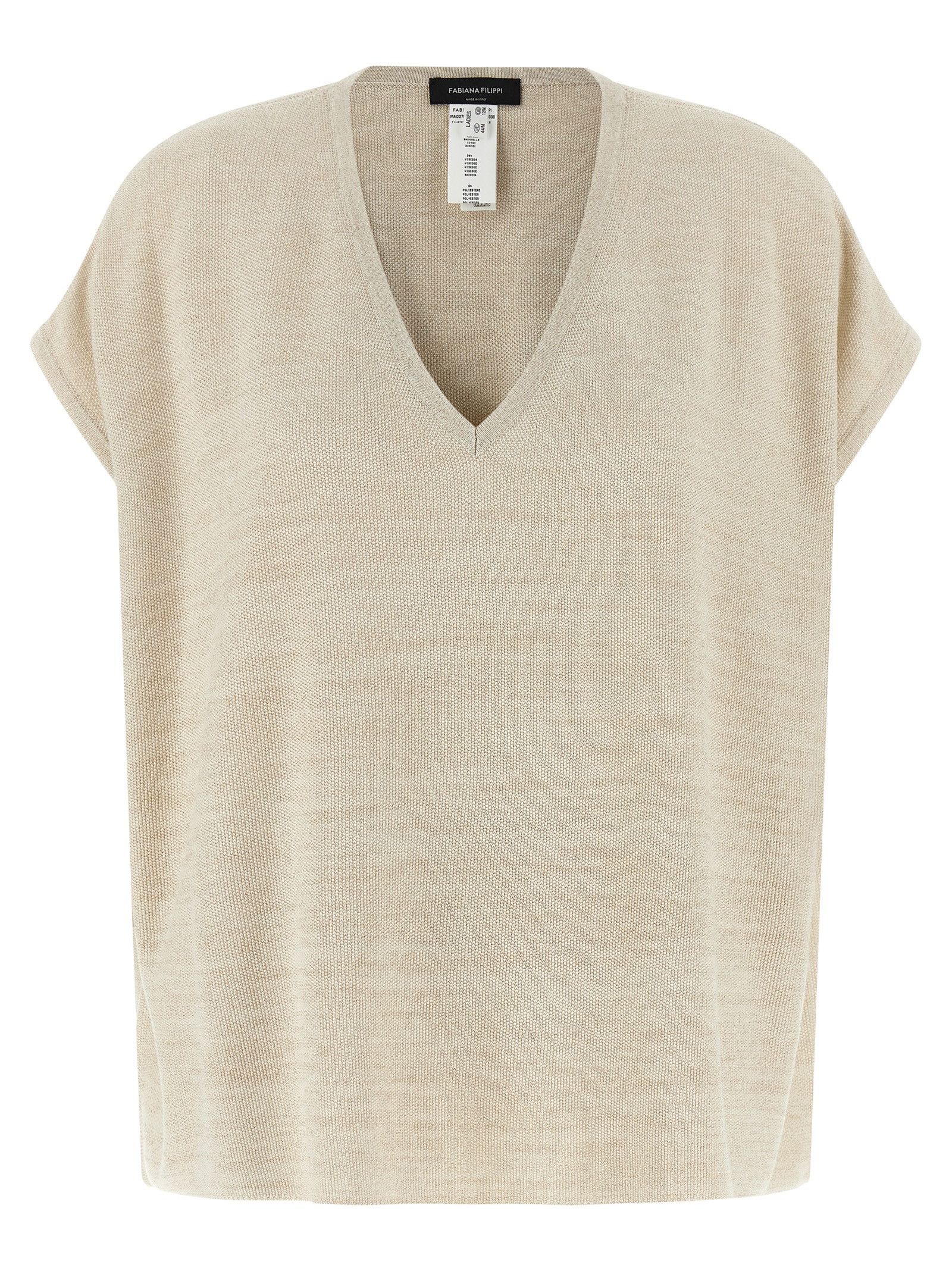 Fabiana Filippi Lamé thread sweater Size M / US 6-8 / IT 42-44 - 1 Thumbnail