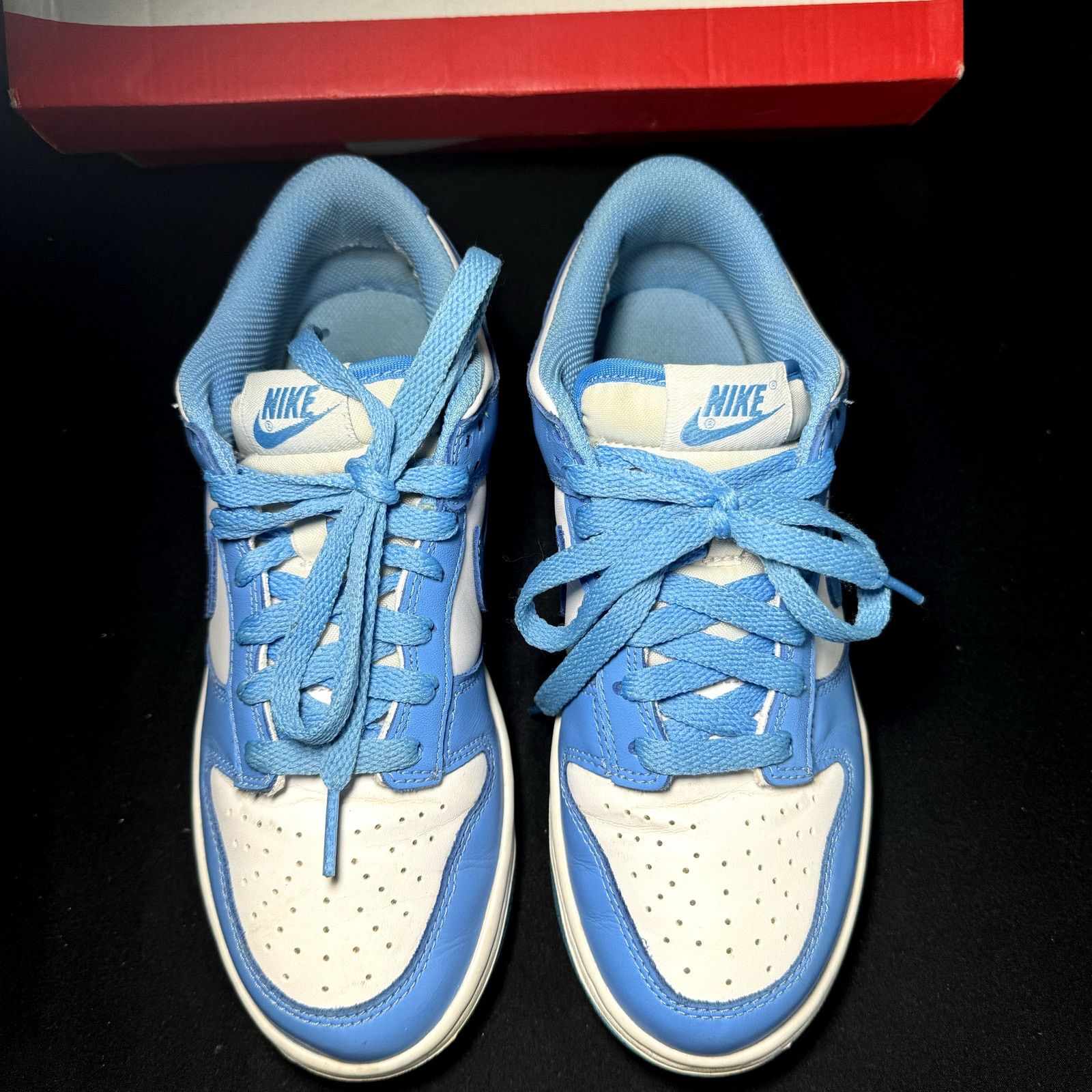 Jordan Brand × Nike Nike Dunk Low GS University Blue - Size 6 - Men's Shoes Size US 6 / EU 39 - 3 Thumbnail