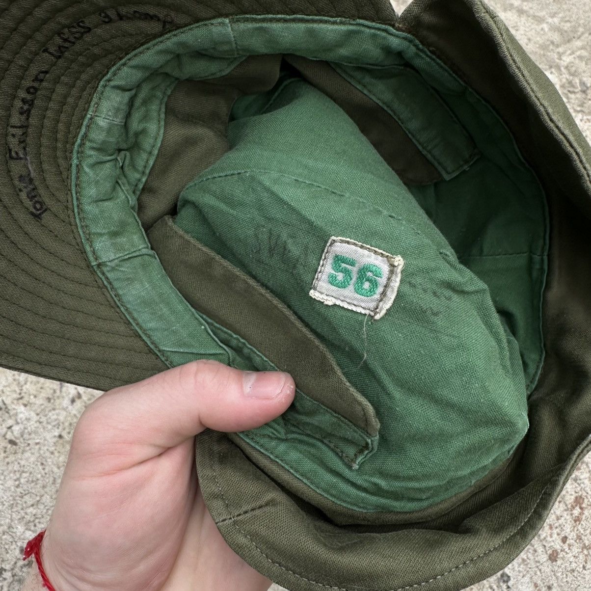 Designer × Japanese Brand Vintage Swedish Army Ear Flap Ear warmer Military Cap Hat 56 Size ONE SIZE - 7 Thumbnail