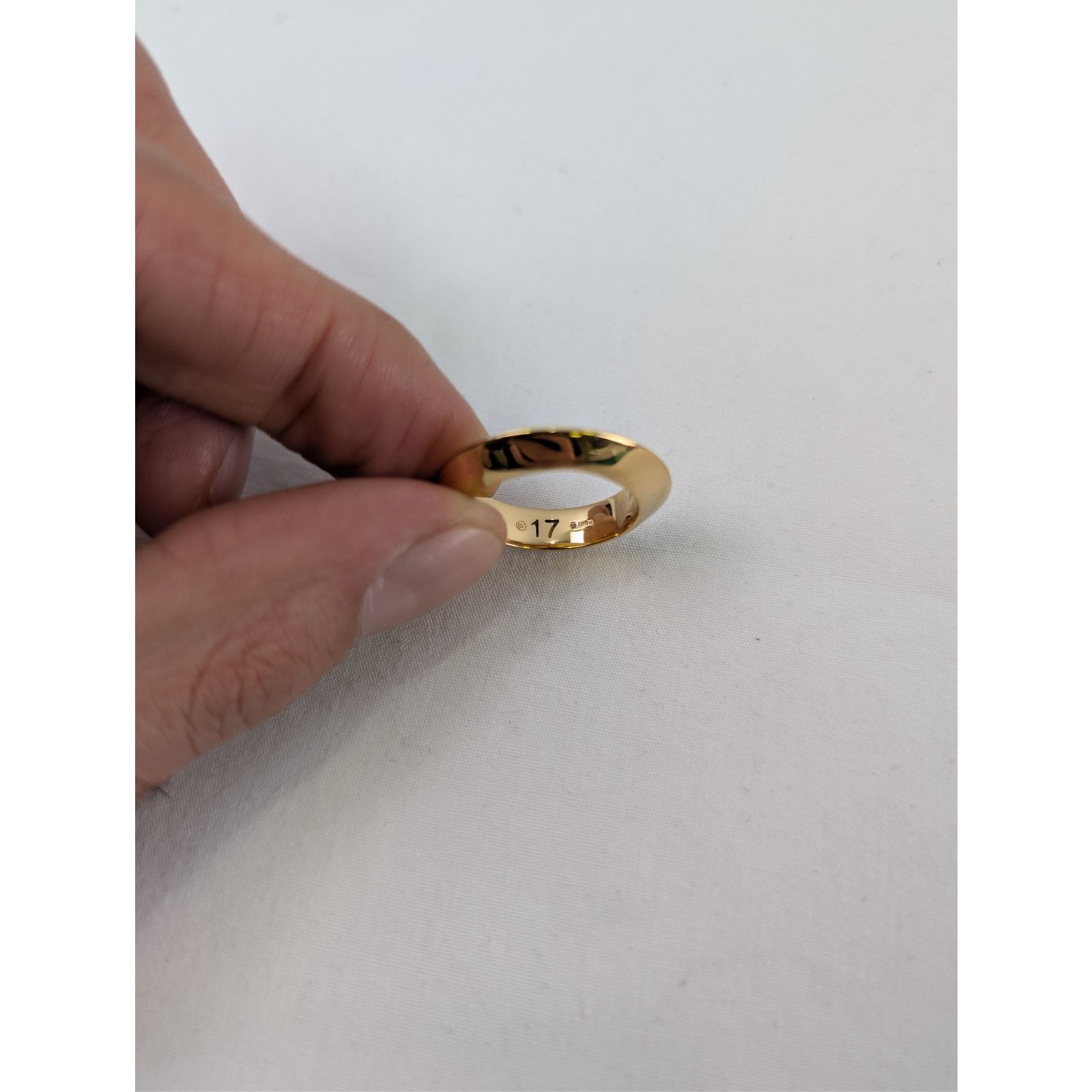 Bottega Veneta o1rshd1 Size: 17 / Gold F Sterling Silver Anello Ring Gold Size ONE SIZE - 6 Thumbnail