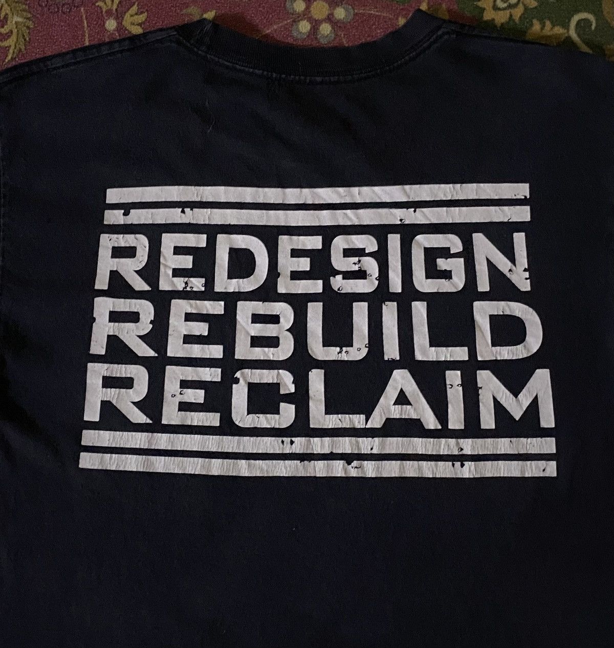Vintage × WWE WWE Redesign Rebuild Reclaim T-Shirt Size US S / EU 44-46 / 1 - 3 Thumbnail