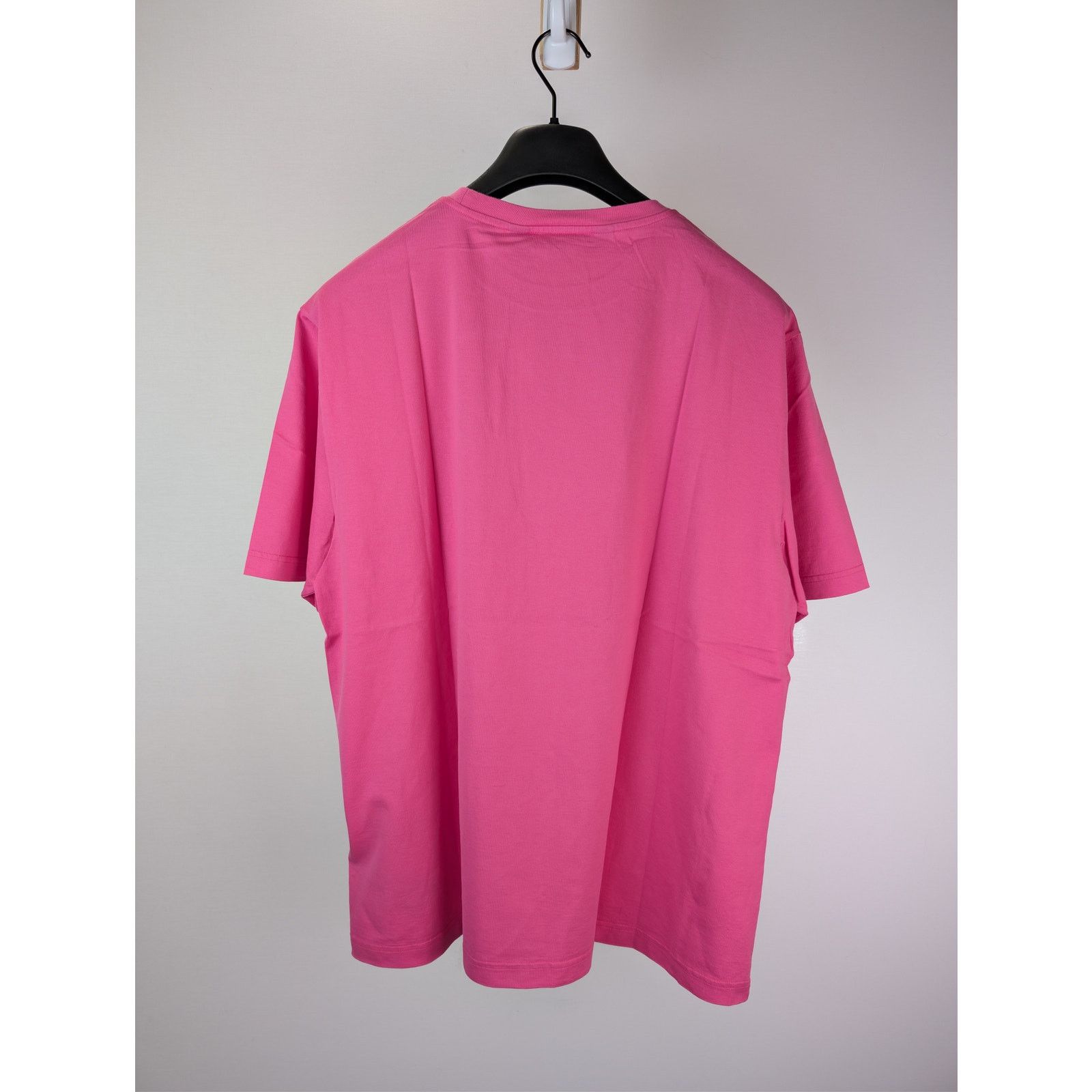 Palm Angels o1rshd1 Embroidered Logo Slim T-Shirt in Fuchsia Pink/Black Size US XL / EU 56 / 4 - 10 Thumbnail