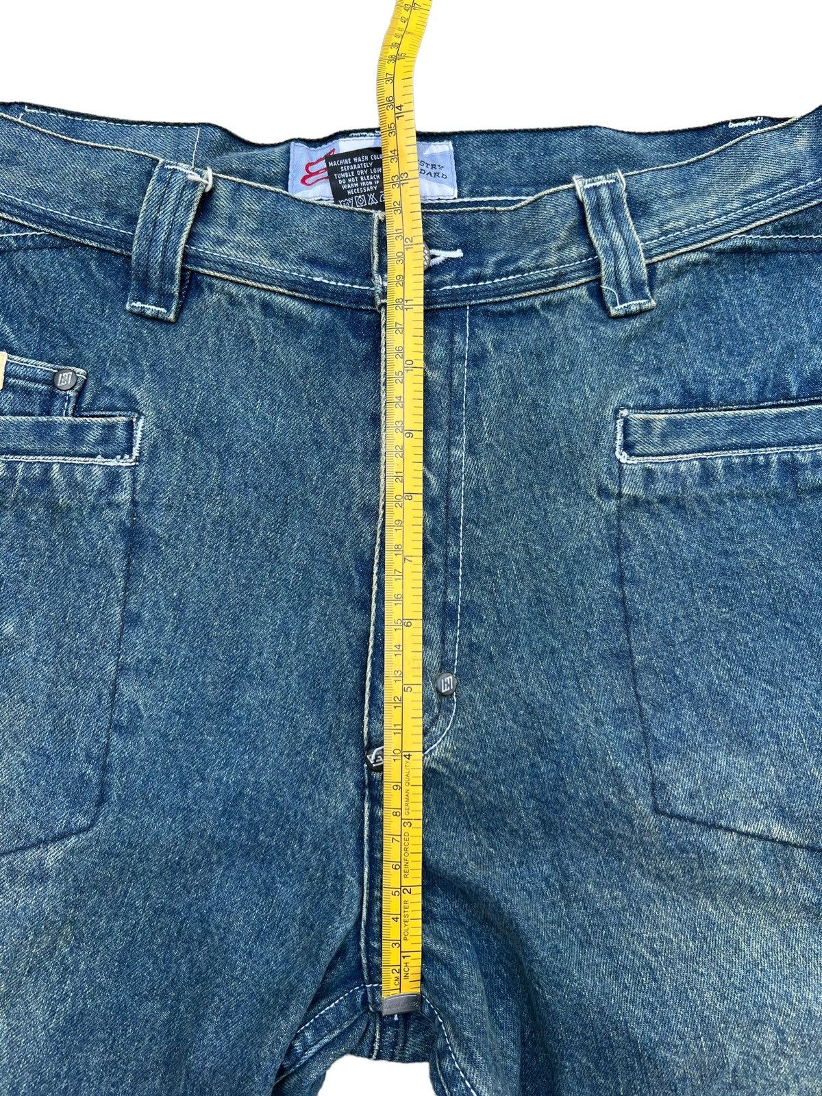 Enyce Enyce Y2K Multipocket Wide Baggy Denim Jeans 34x34 Size US 34 / EU 50 - 12 Thumbnail