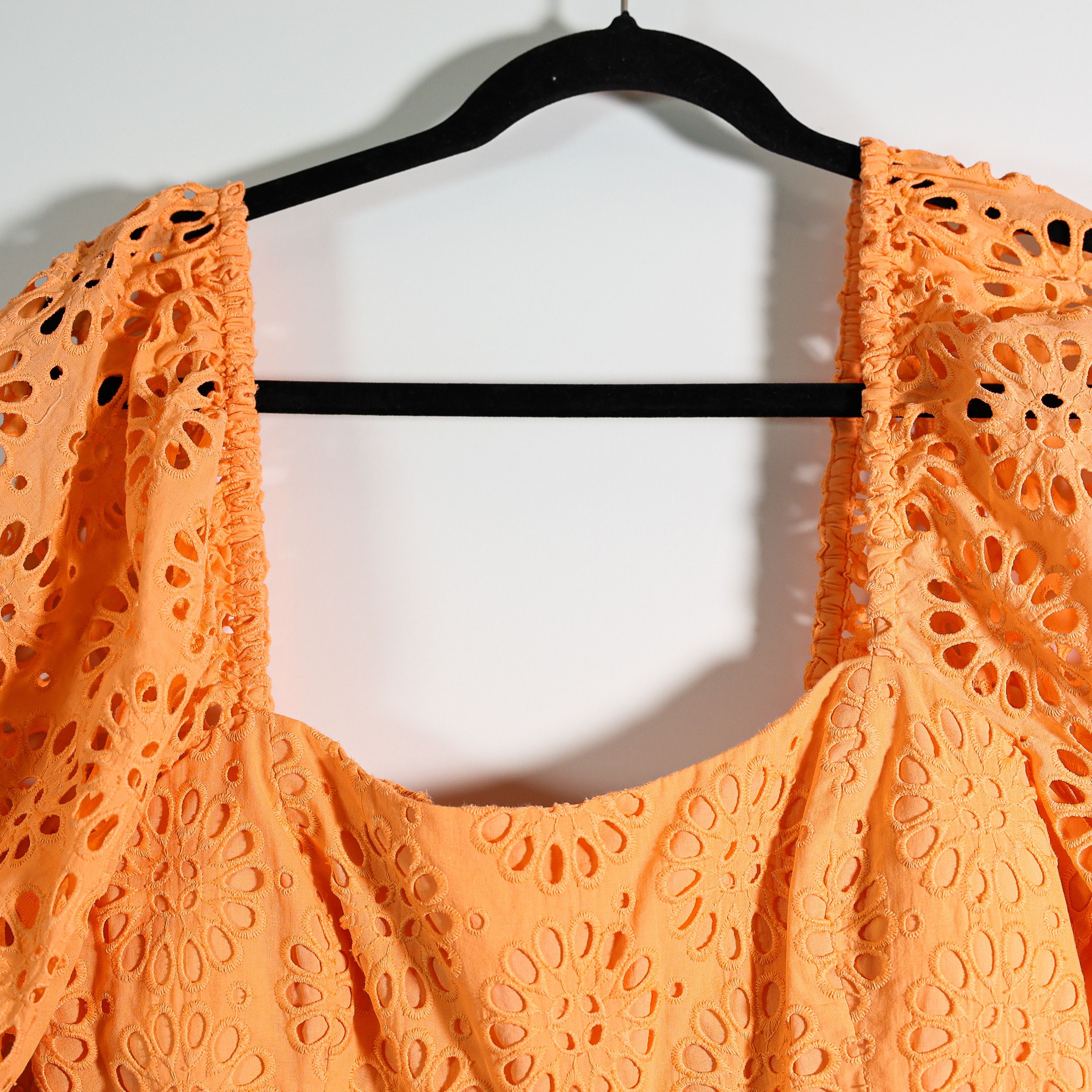 Lilly Pulitzer Lilly Pulitzer Kay Cotton Eyelet Lace Babydoll Size XL / US 12-14 / IT 48-50 - 2 Thumbnail