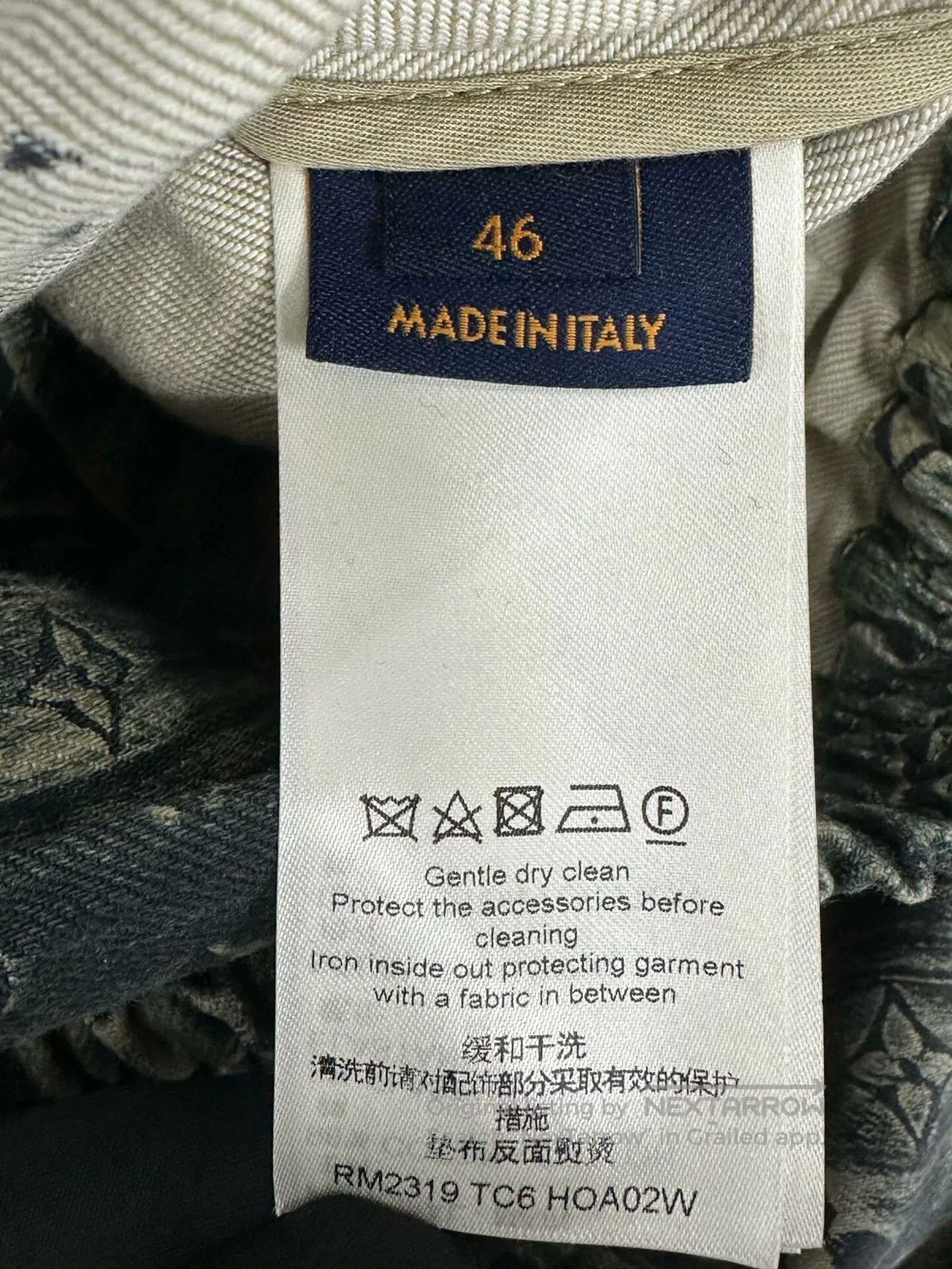 Louis Vuitton Louis Vuitton Gray Denim Jacket. Size US S / EU 44-46 / 1 - 4 Thumbnail