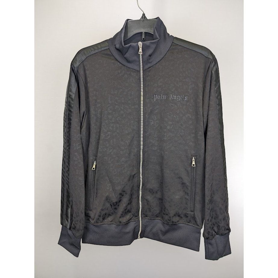 Palm Angels o1rshd1 Tuxedo Leopard Track Jacket in Black White Size US M / EU 48-50 / 2 - 3 Thumbnail