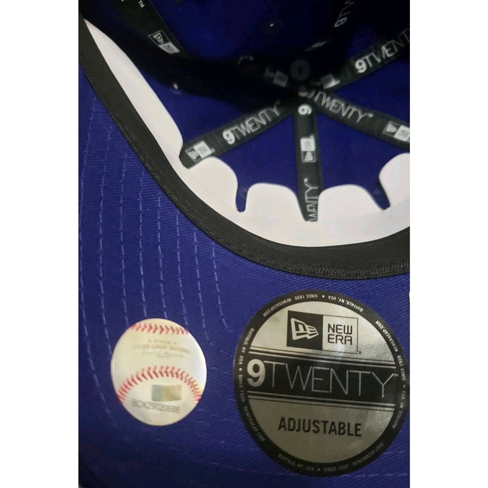 New Era Texas Rangers Hat Cap Strapback Purple 920 Wool New Era Size ONE SIZE - 7 Thumbnail