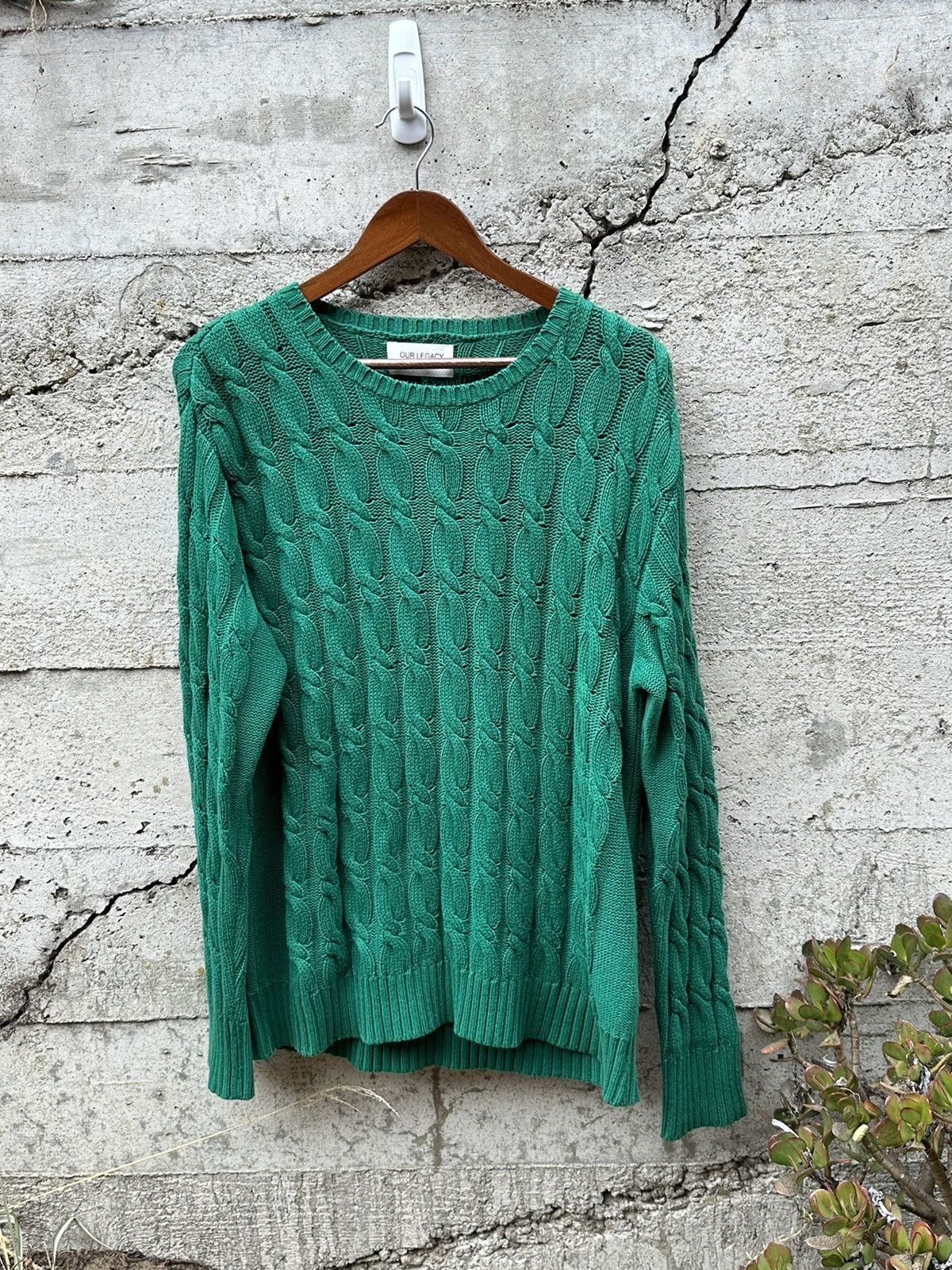 Our Legacy RARE GRAIL Our Legacy multi complex cable sweater Size US M / EU 48-50 / 2 - 3 Thumbnail