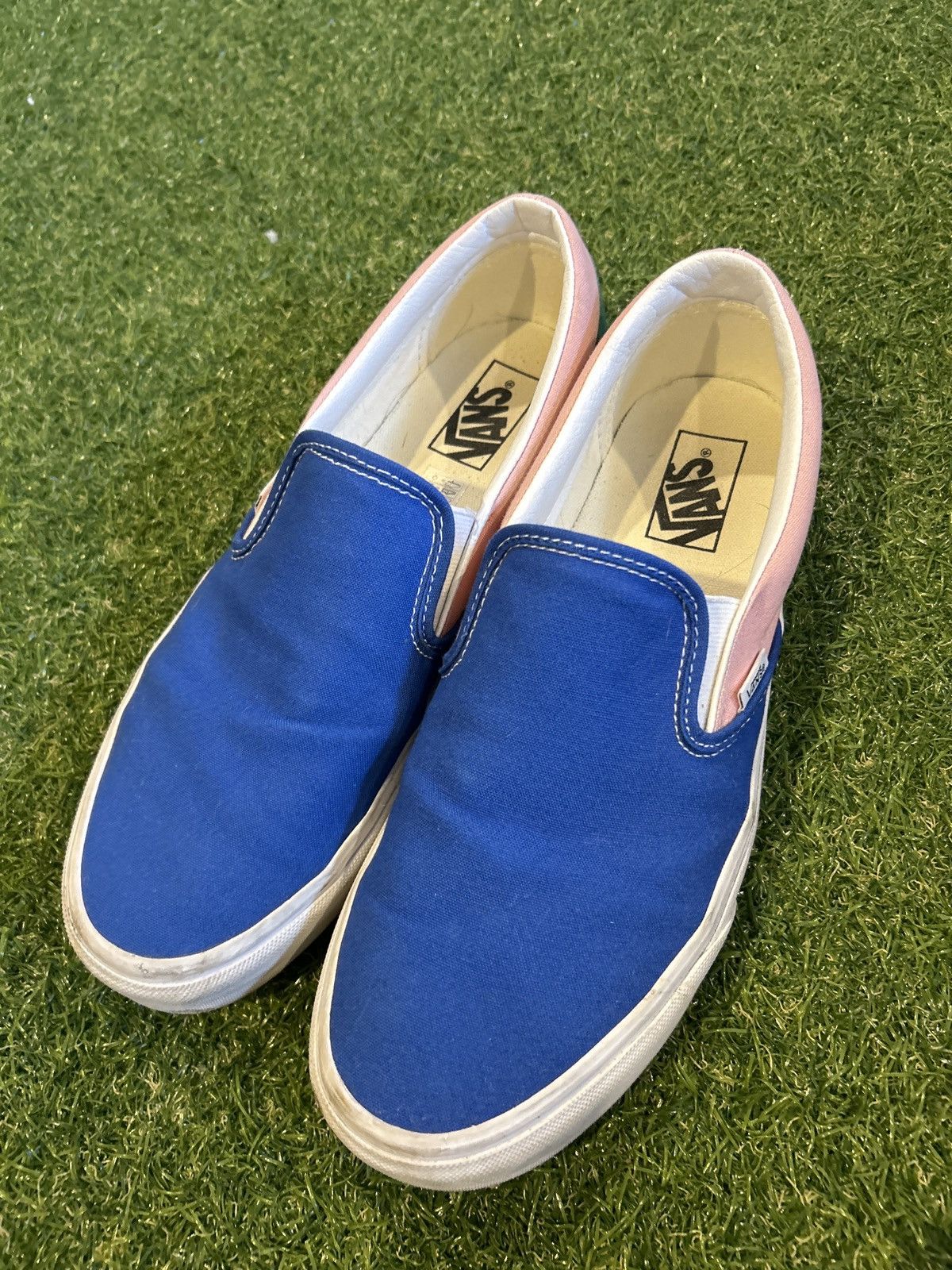 Vans Vans Classic Slip-On ‘Retro Court Multi’ Size US 10.5 / EU 43-44 - 3 Thumbnail