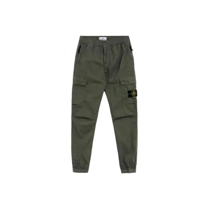 Stone Island Green Casual Pants