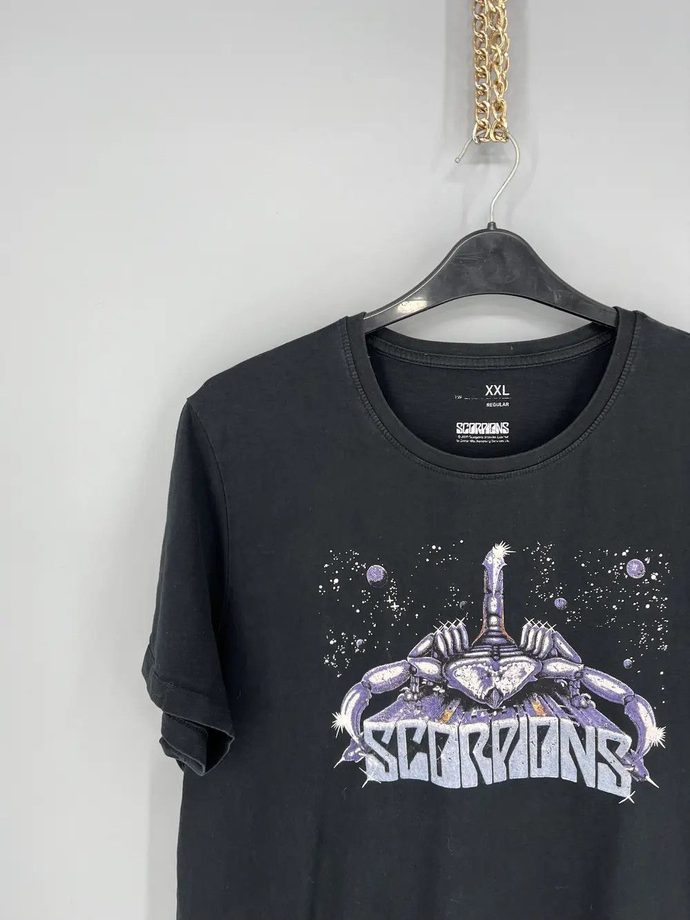 Band Tees Vintage Y2k Scorpions Rock Band T-shirt Band Rock Metal Size US XL / EU 56 / 4 - 4 Thumbnail