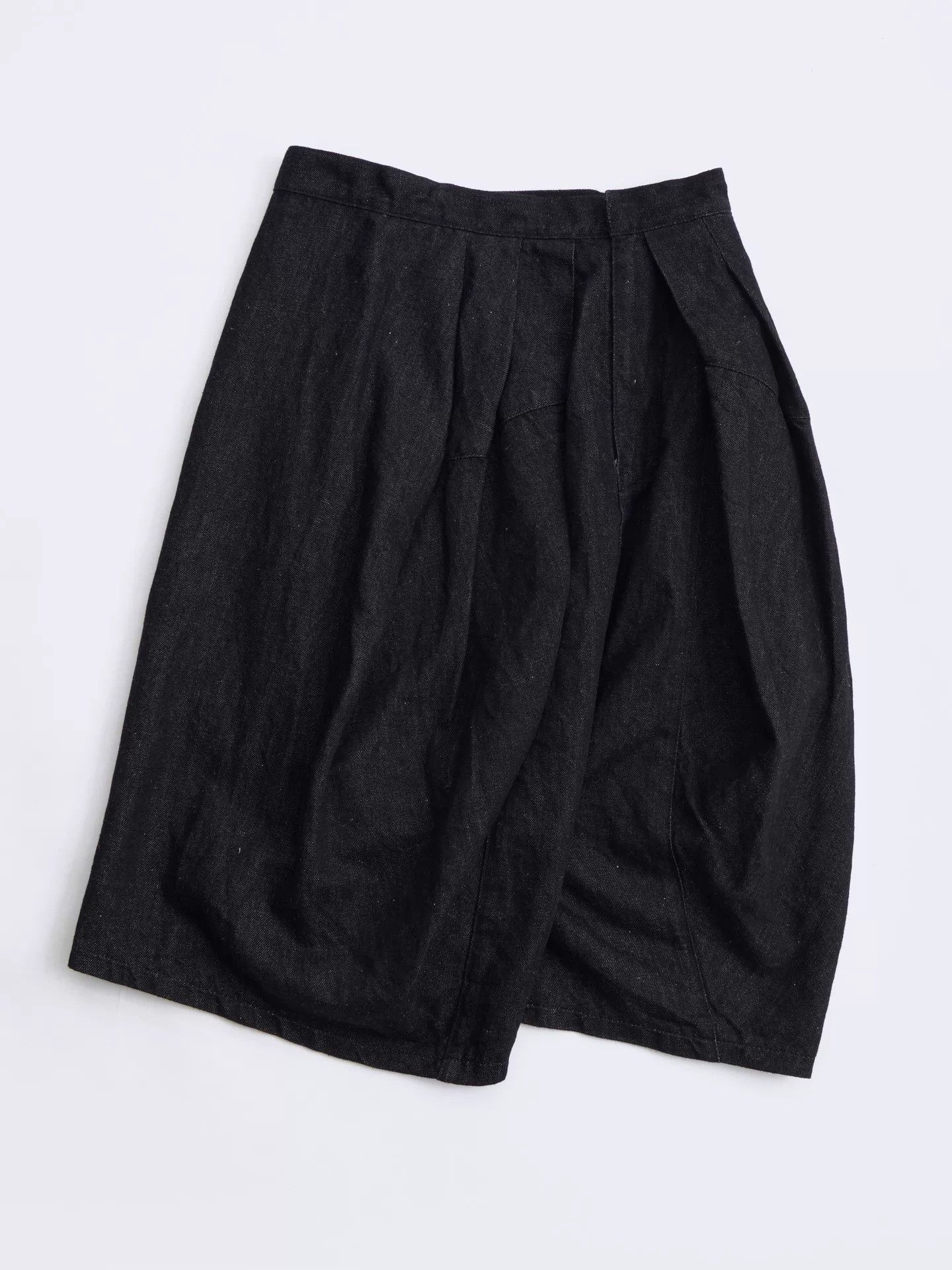 Junya Watanabe JUNYA WATANABE Voluminous Cotton-Linen Denim Lantern Pants Size 26" / US 2 / IT 38 - 8 Thumbnail