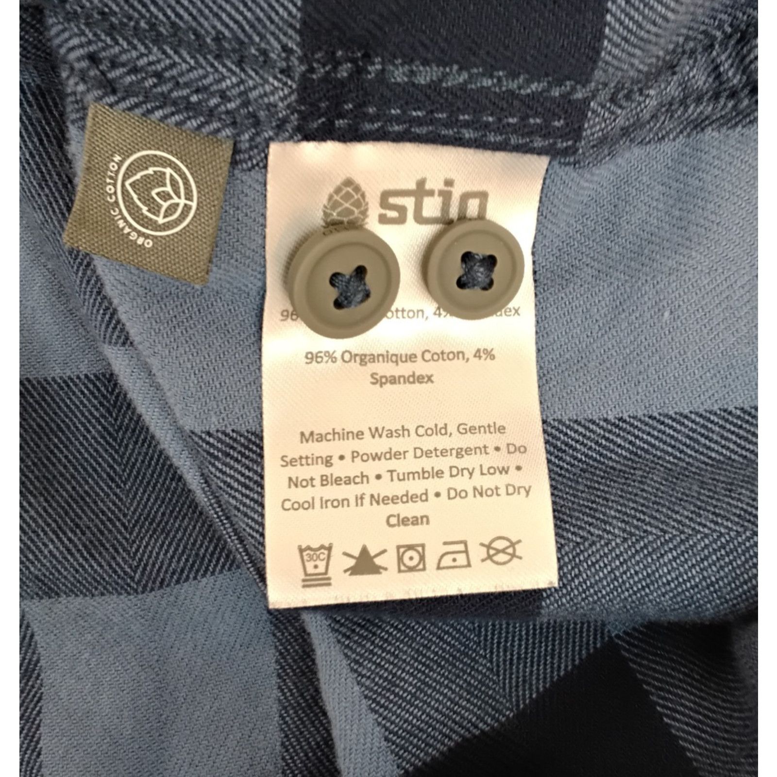 Stio Stio Flannel Button Up Overshirt Men's L Blue Buffalo Plaid Size US L / EU 52-54 / 3 - 7 Thumbnail