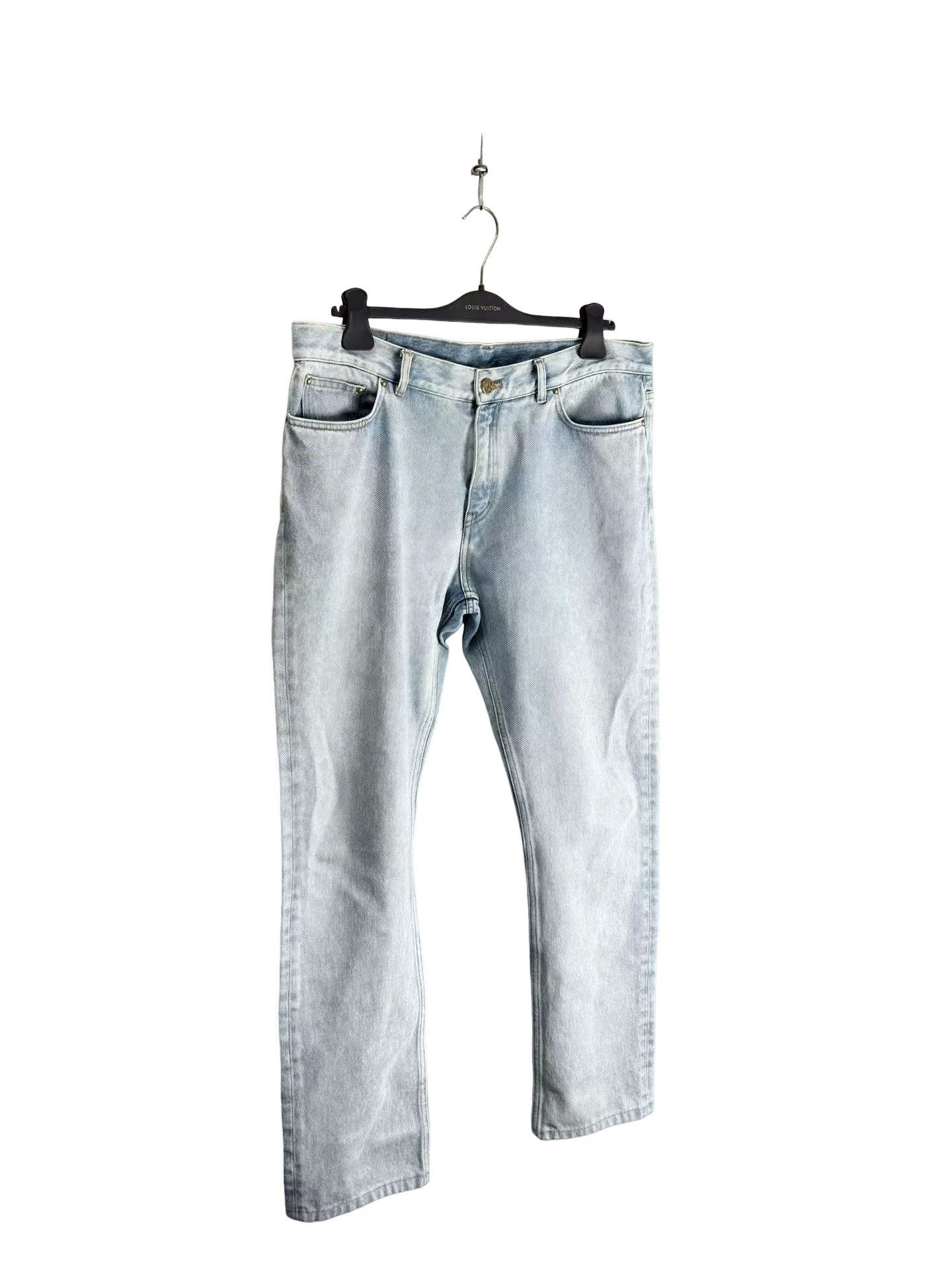 Louis Vuitton Louis Vuitton Light Blue Denim Jeans Size 36 Size US 36 / EU 52 - 1 Thumbnail