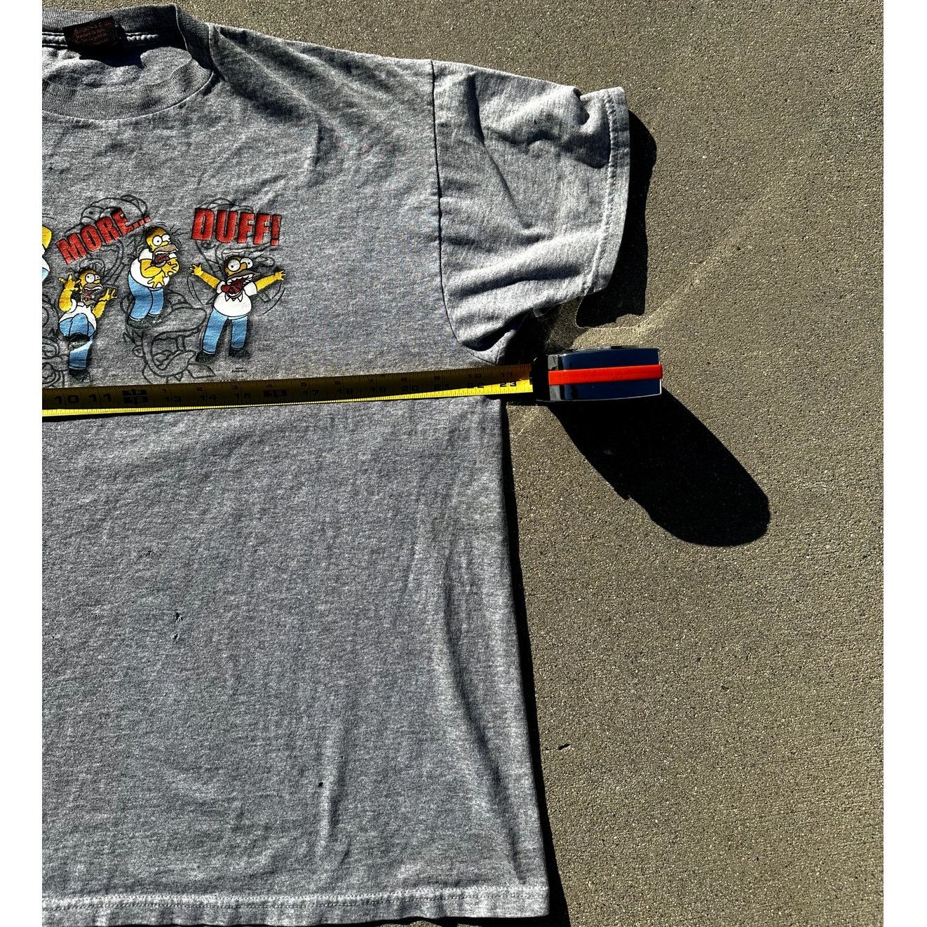 The Simpsons 2000s Simpsons Homer No More Duff Drink Tee Shirt Size US L / EU 52-54 / 3 - 6 Thumbnail
