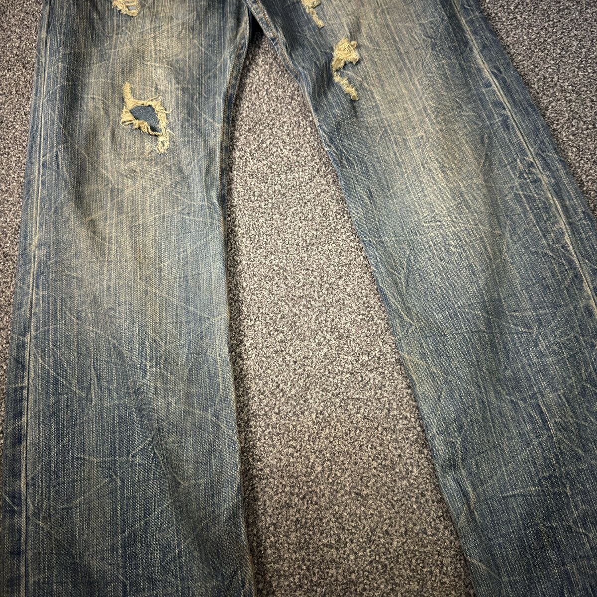 14th Addiction 🔥🇯🇵 Japanese Distressed Root Lot5 Clawmark Denim W30 y2k Size US 32 / EU 48 - 5 Thumbnail