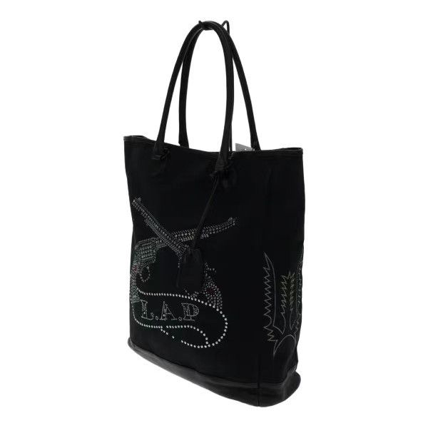 Roar Roar Leather Panel Big Crystal Double Guns Tote Bag K11 Size ONE SIZE - 2 Thumbnail