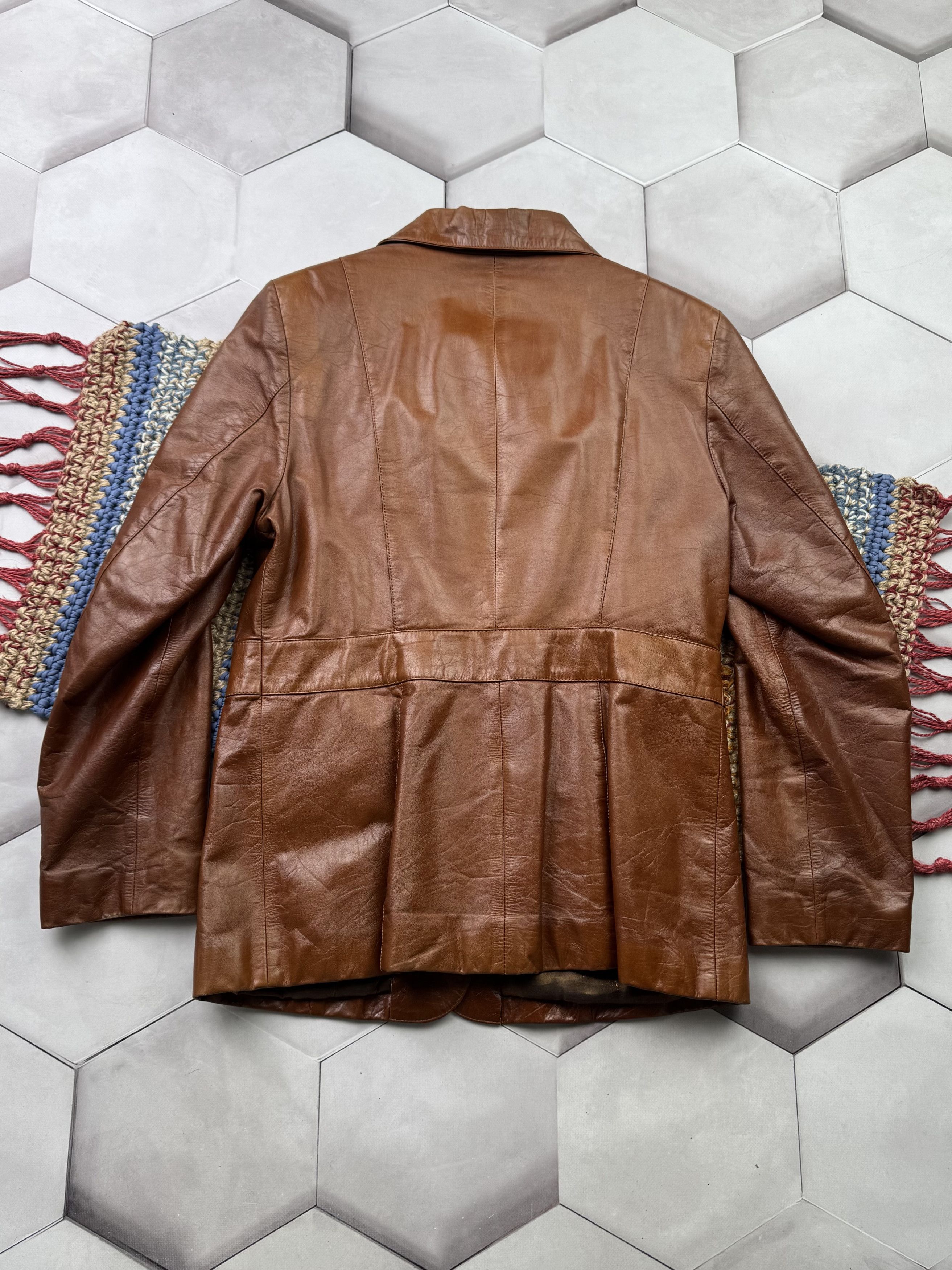 Vintage Vintage Leather Jacket (ES9) Size M / US 6-8 / IT 42-44 - 9 Thumbnail