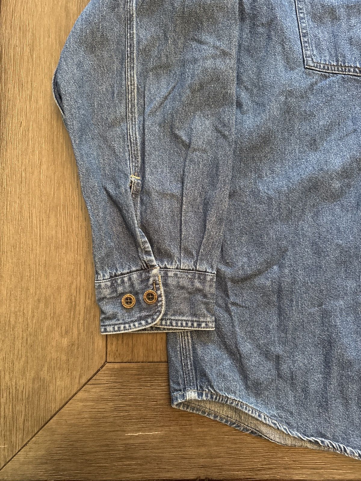 Carhartt × Carhartt Wip Carhartt Wip Denim Shirt Size US XL / EU 56 / 4 - 5 Thumbnail