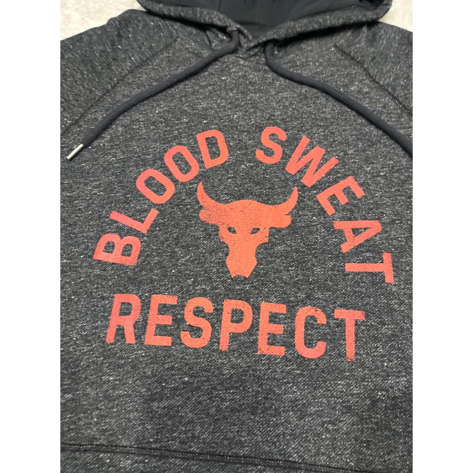 Under Armour Under Armour Hoodie Men Gray Short Sleeve Project Rock Graphic Print Pullover Sweatshirt M Size Regular Lightweight Fleece Size US M / EU 48-50 / 2 - 3 Thumbnail