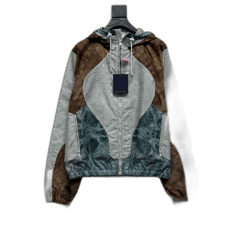 Louis Vuitton Louis Vuitton Marble Print Windbreaker Jacket Size US L / EU 52-54 / 3 - 1 Thumbnail