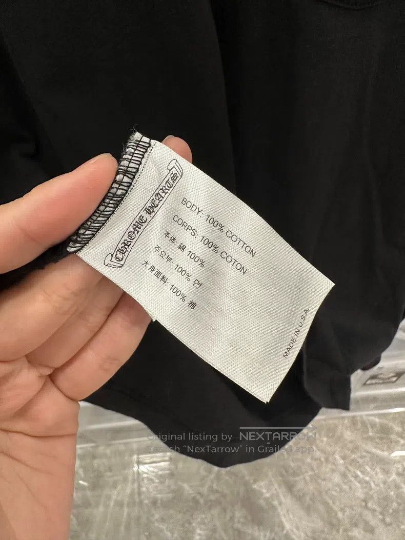 Chrome Hearts CHROME HEARTS Size L Blue cross Sanskrit long sleeves Size US L / EU 52-54 / 3 - 5 Thumbnail