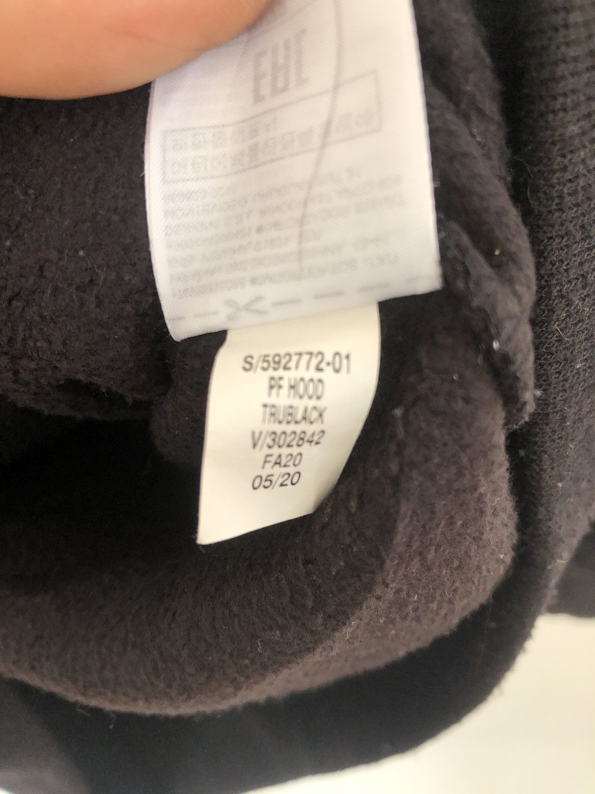 Gap × Japanese Brand Vintage Y2K Gap kids Super black Hoodie Size US S / EU 44-46 / 1 - 7 Thumbnail