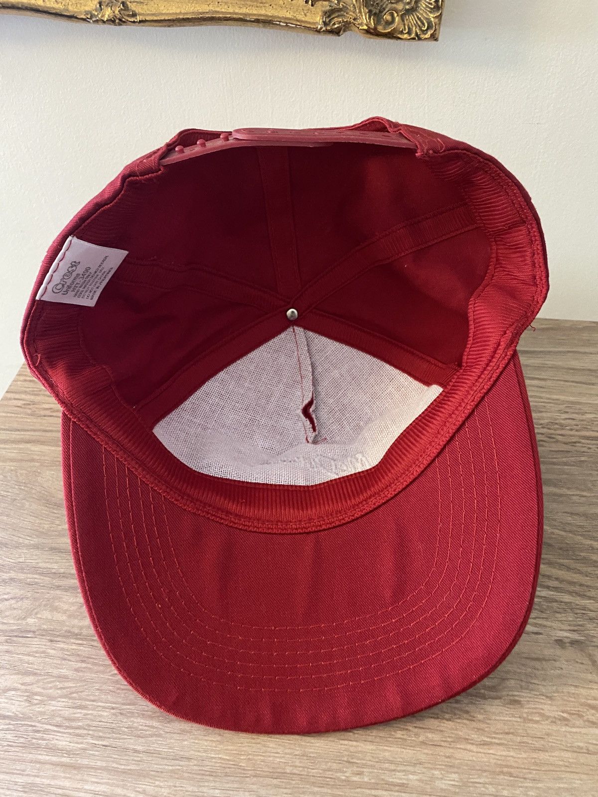 Vintage Vintage 80’s McDonald’s Red Uniform Snap Back Hat Cap Size ONE SIZE - 14 Thumbnail