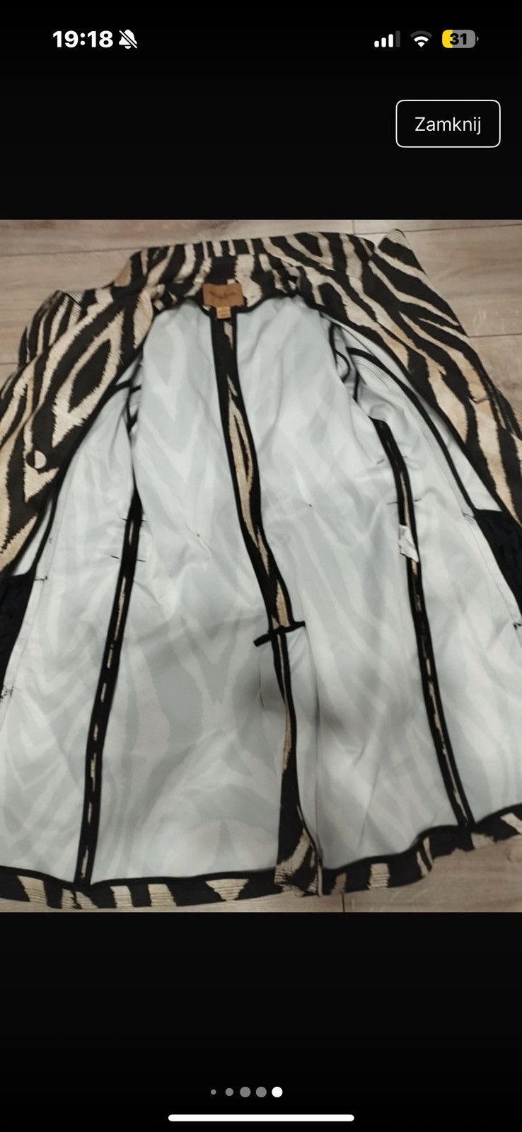 Roberto Cavalli Roberto Cavalli AT H&M Trench Coat size 38 Size M / US 6-8 / IT 42-44 - 8 Thumbnail