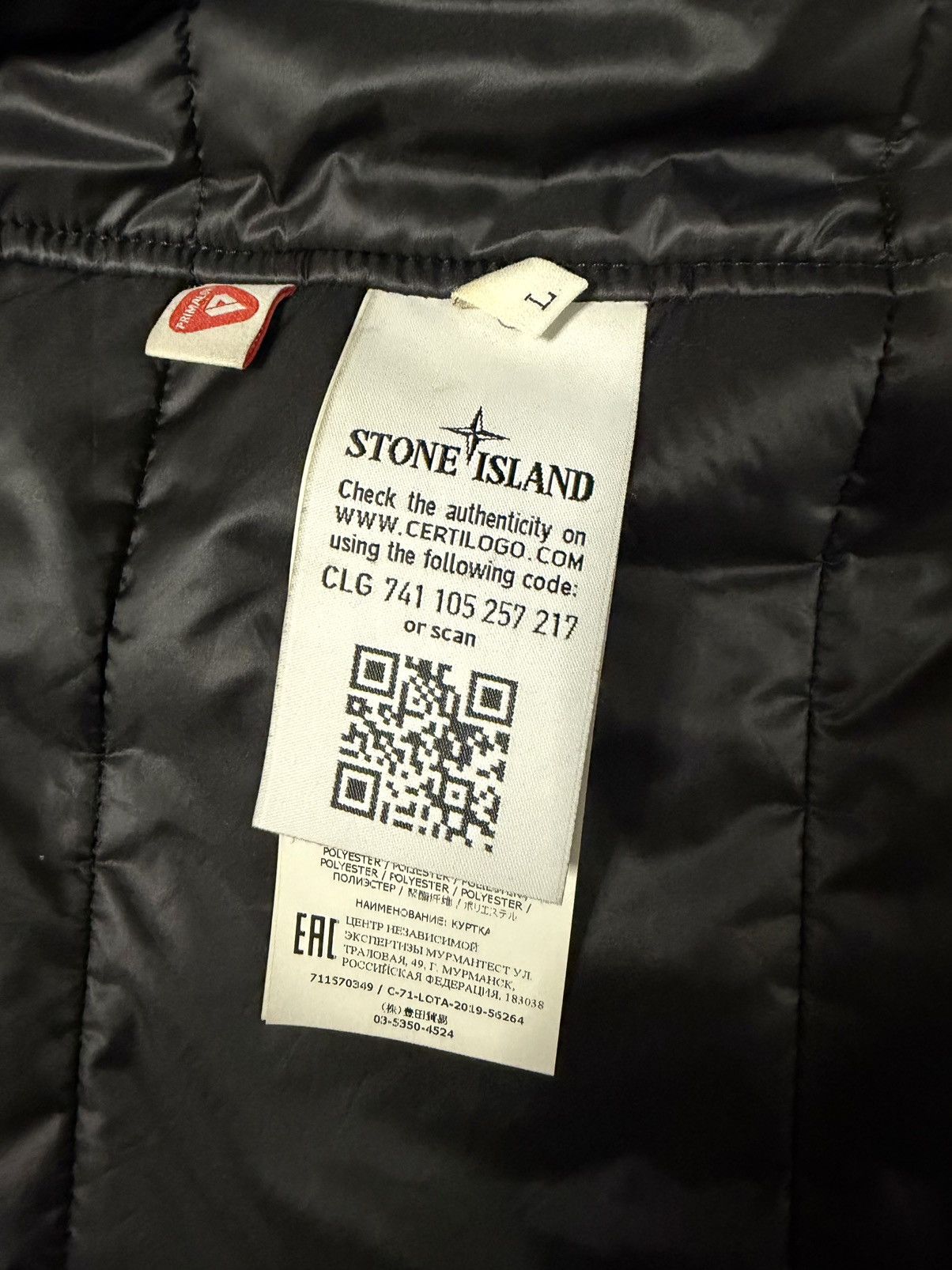 Stone Island David TC Primaloft Insulated Jacket Size US L / EU 52-54 / 3 - 11 Thumbnail