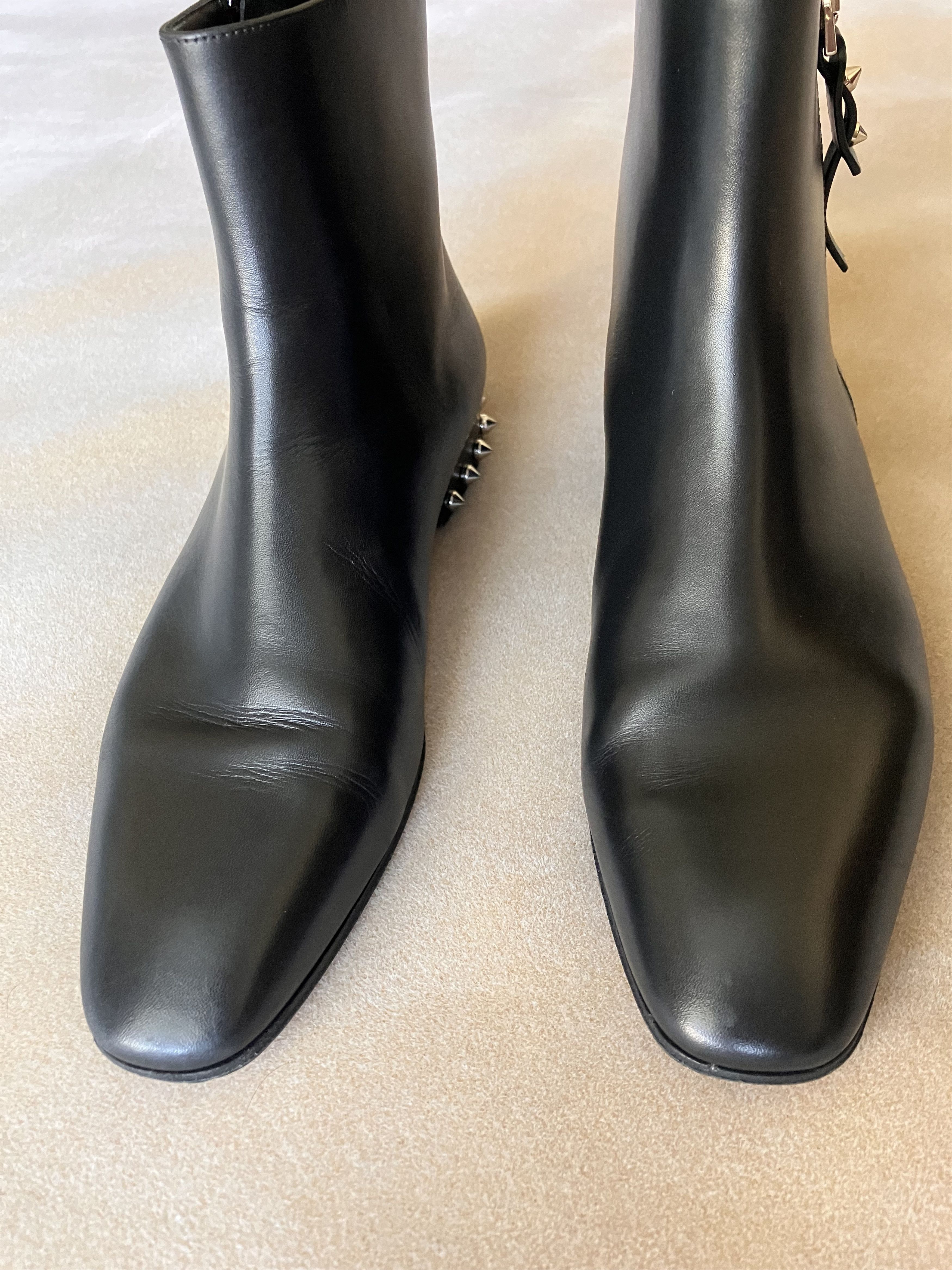 Christian Louboutin Christian Louboutin So Samson Spike Heel Boots - 40 Size US 7 / EU 40 - 2 Thumbnail
