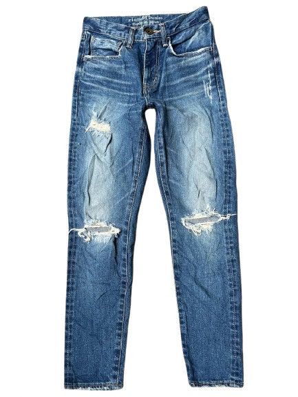JAPANESE BRAND RIENDA DENIM DISTRESSED STYLE JEANS
