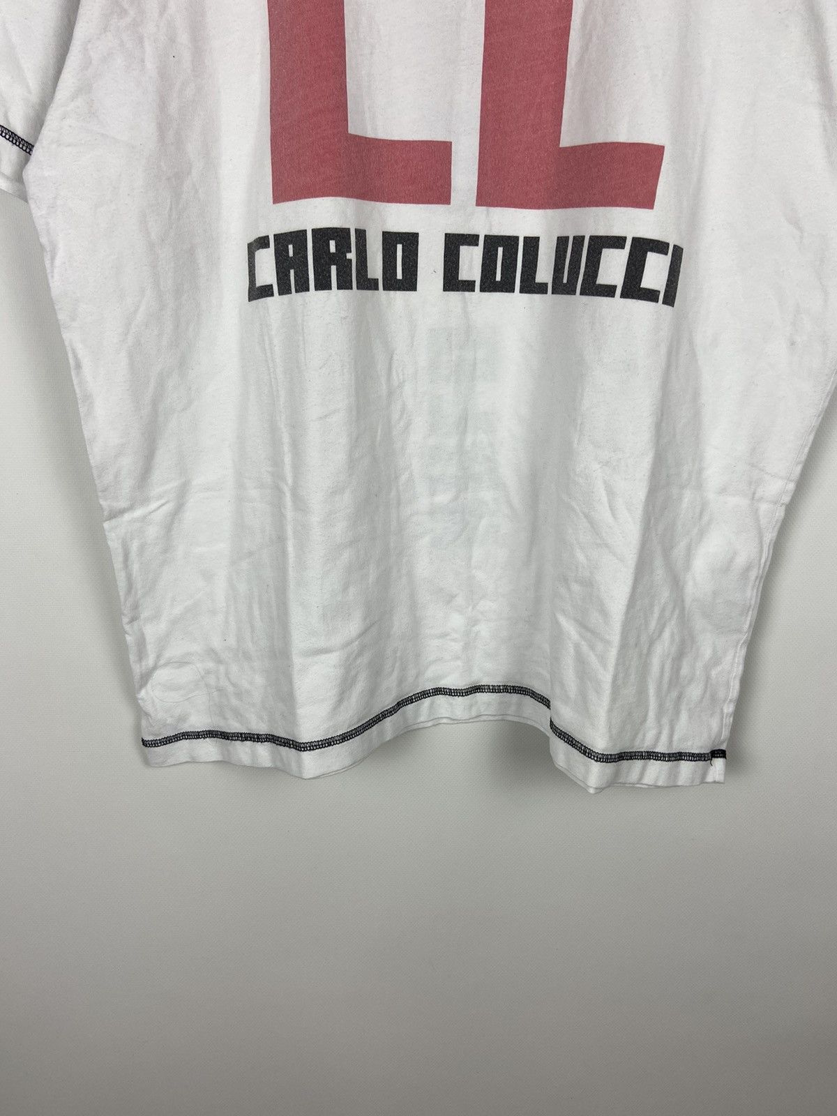 Carlo Colucci × Designer Carlo Colucci T-Shirt Big Logo Print Short Sleeve Men’s Size US M / EU 48-50 / 2 - 7 Thumbnail