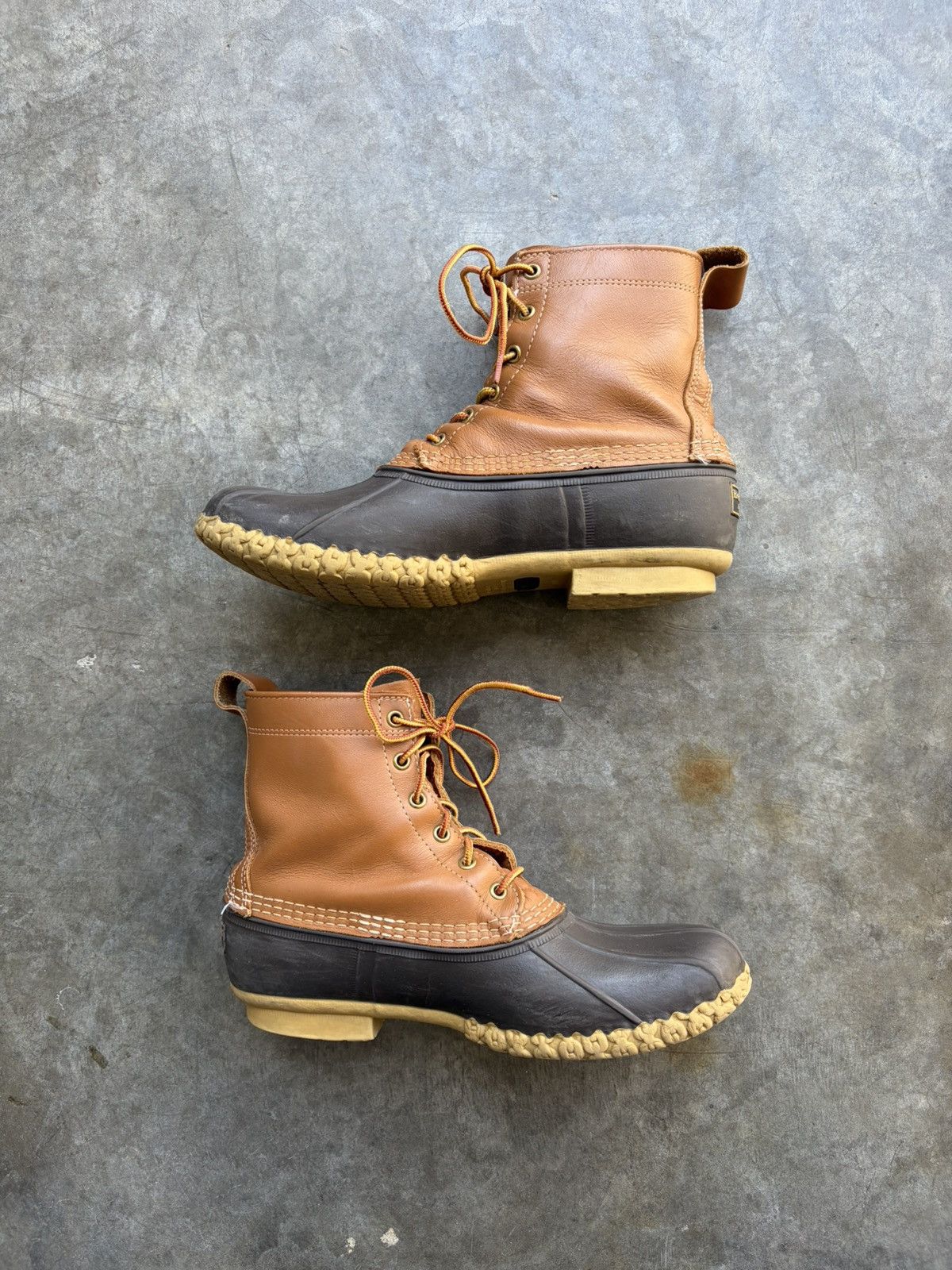 L.L. Bean Vintage L.L. Bean Bean Boots Hightop Leather Waterproof Boot Size US 10 / EU 43 - 2 Thumbnail