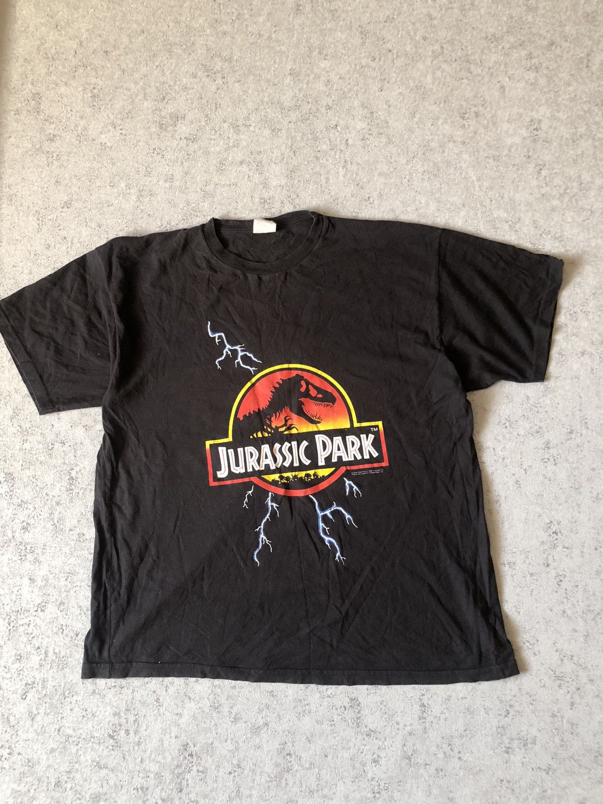 Expert Horror × Vintage VINTAGE 1992 JURASSIC PARK TEE Size US XL / EU 56 / 4 - 1 Thumbnail