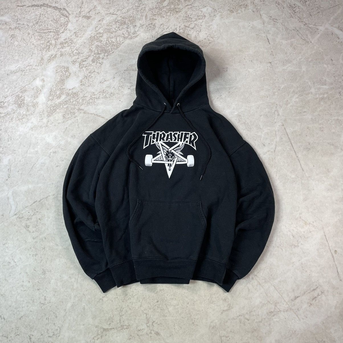 Thrasher × Vintage Vintage Thrasher OG Magazine SK8 Pentagram Goat Logo Hoodie Size US S / EU 44-46 / 1 - 2 Thumbnail